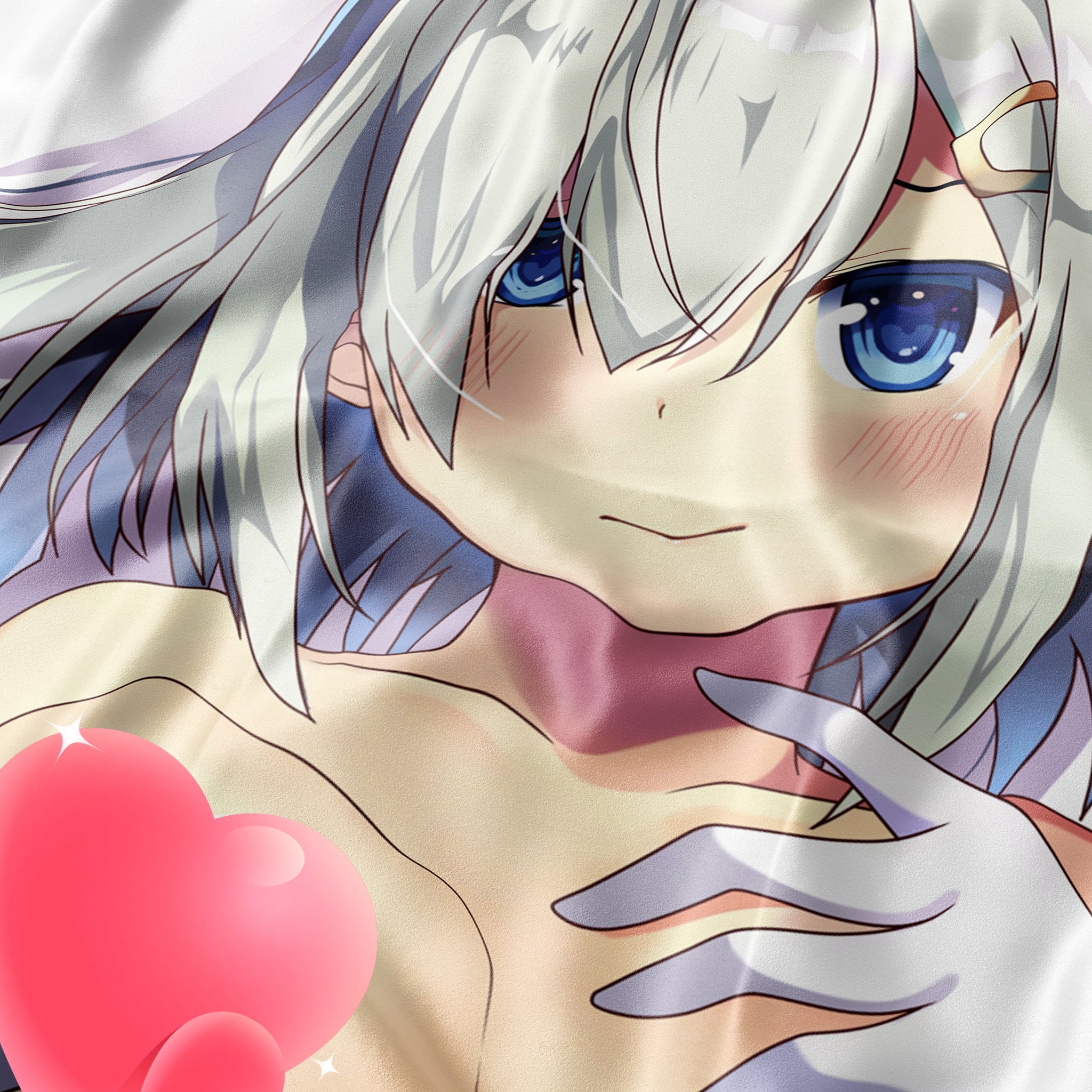 Hamakaze (versión Conejo Morado) - Edición Fan-Art de AnimePillow