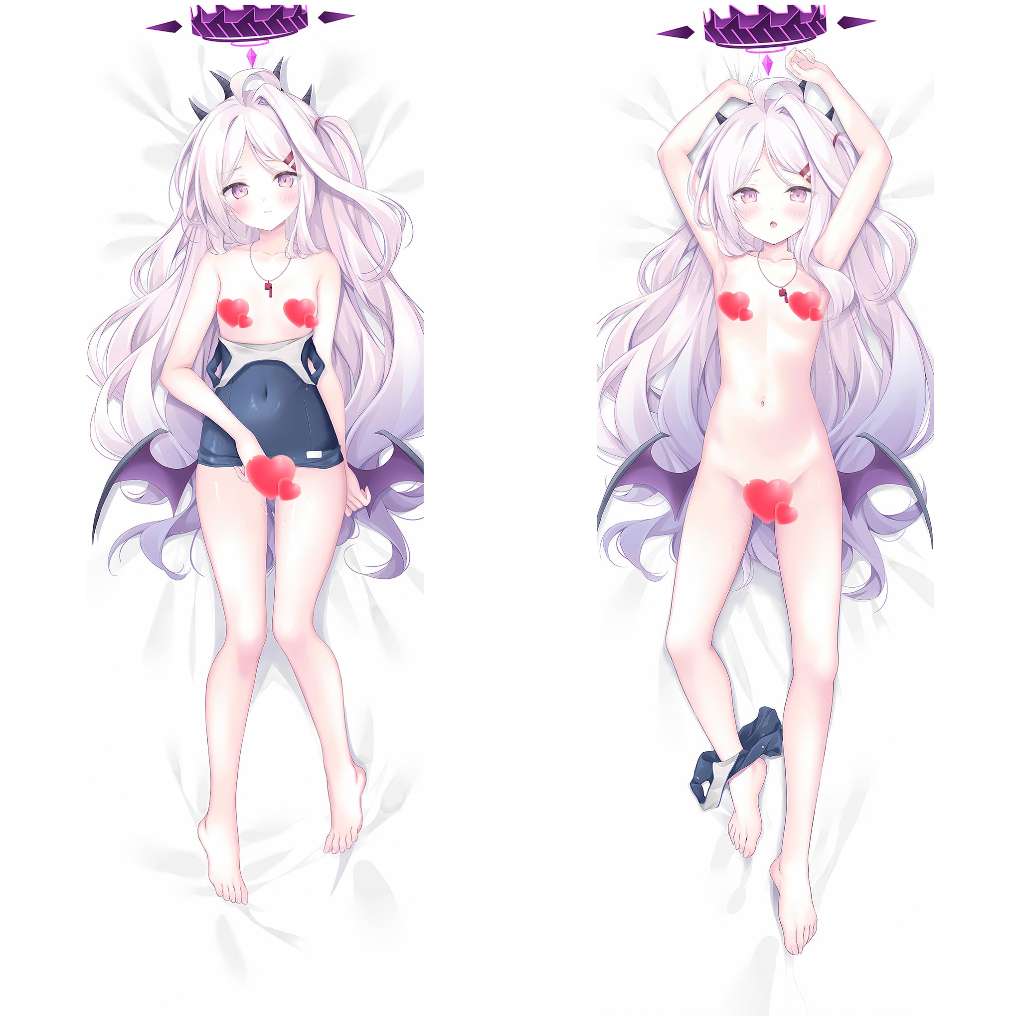Hina Sorasaki (Ver. Traje de baño escolar) - Edición Fan-Art de AnimePillow