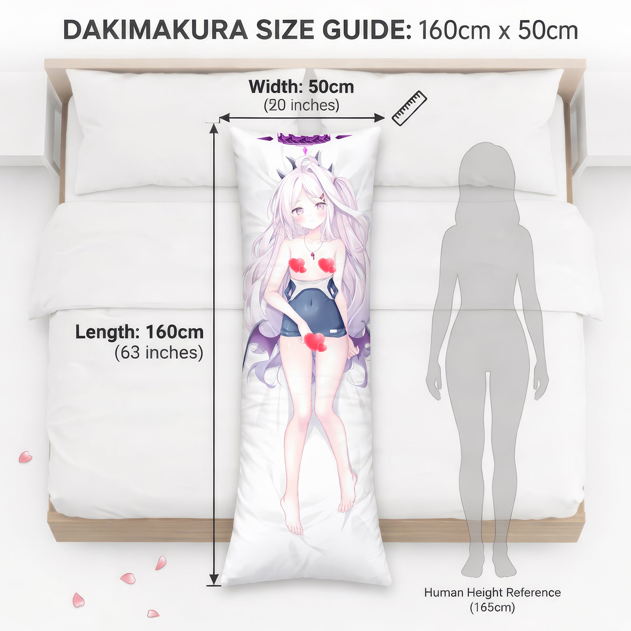 雛咲ひな (スクール水着Ver.) - AnimePillowファンアートエディション