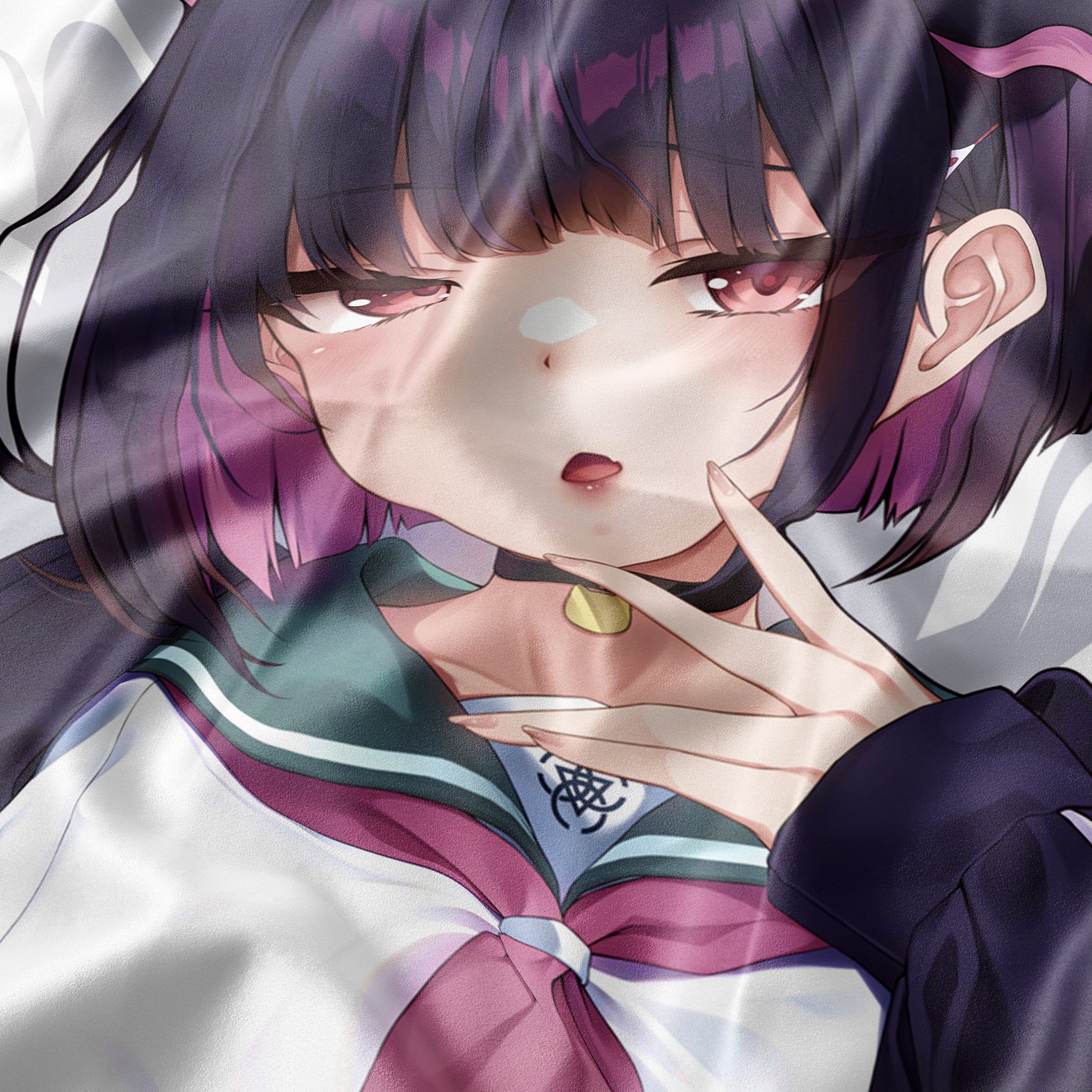 京山和紗（制服）- AnimePillow ファンアートエディション