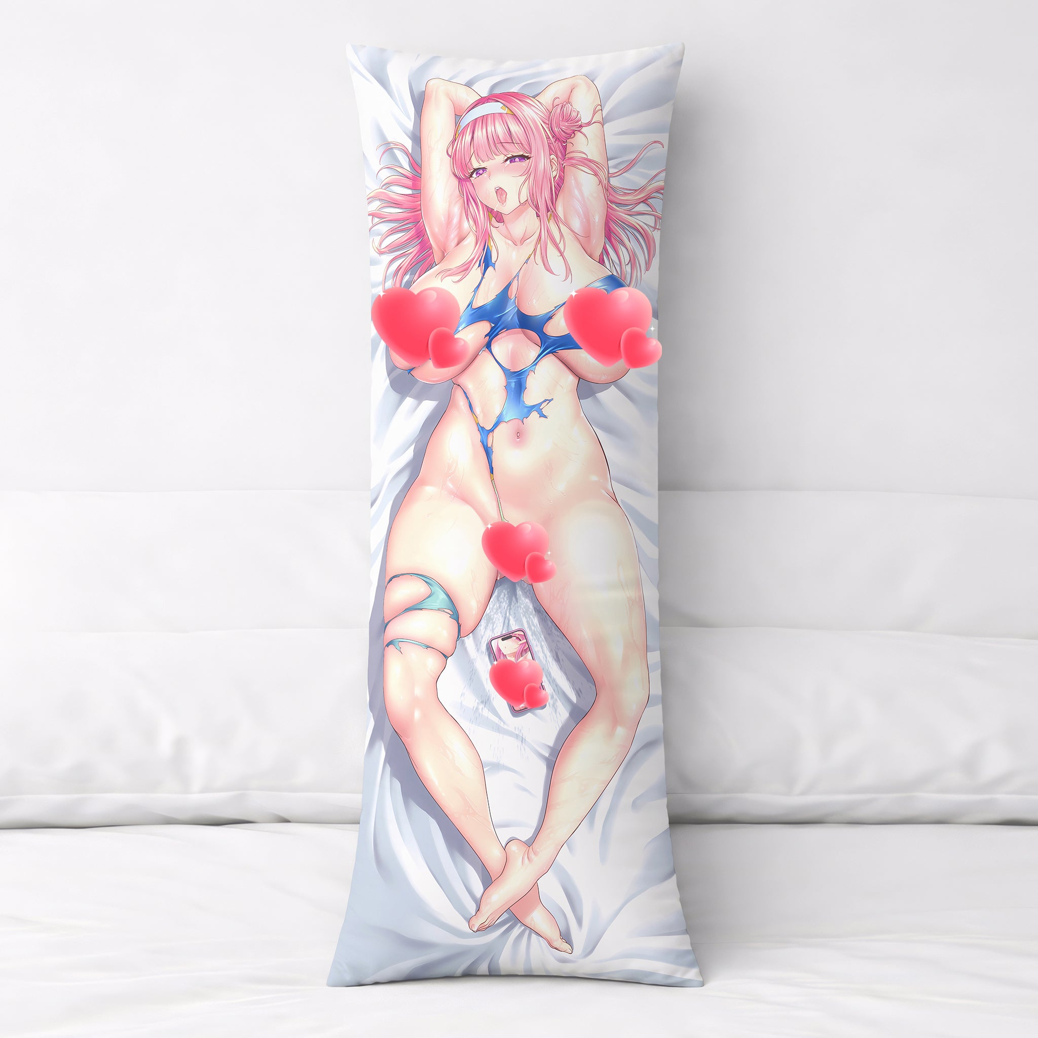 Yua - Edición Fan-Art de Almohada de Anime