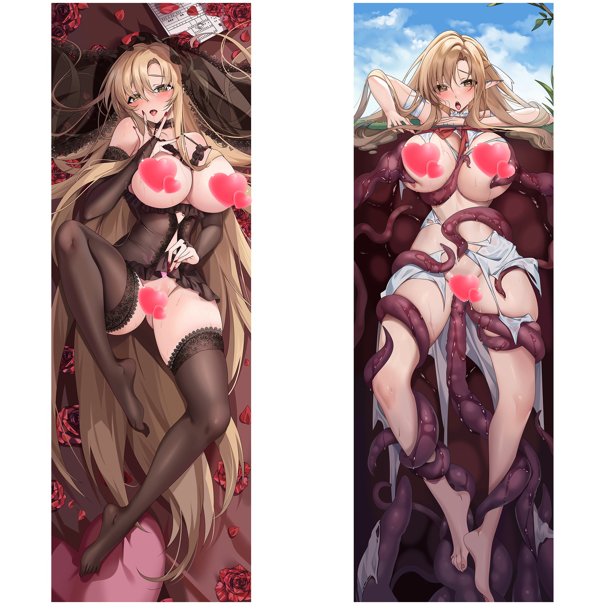 Asuna (Alluring Black Witch Ver.) - AnimePillow Fan-Art Edition
