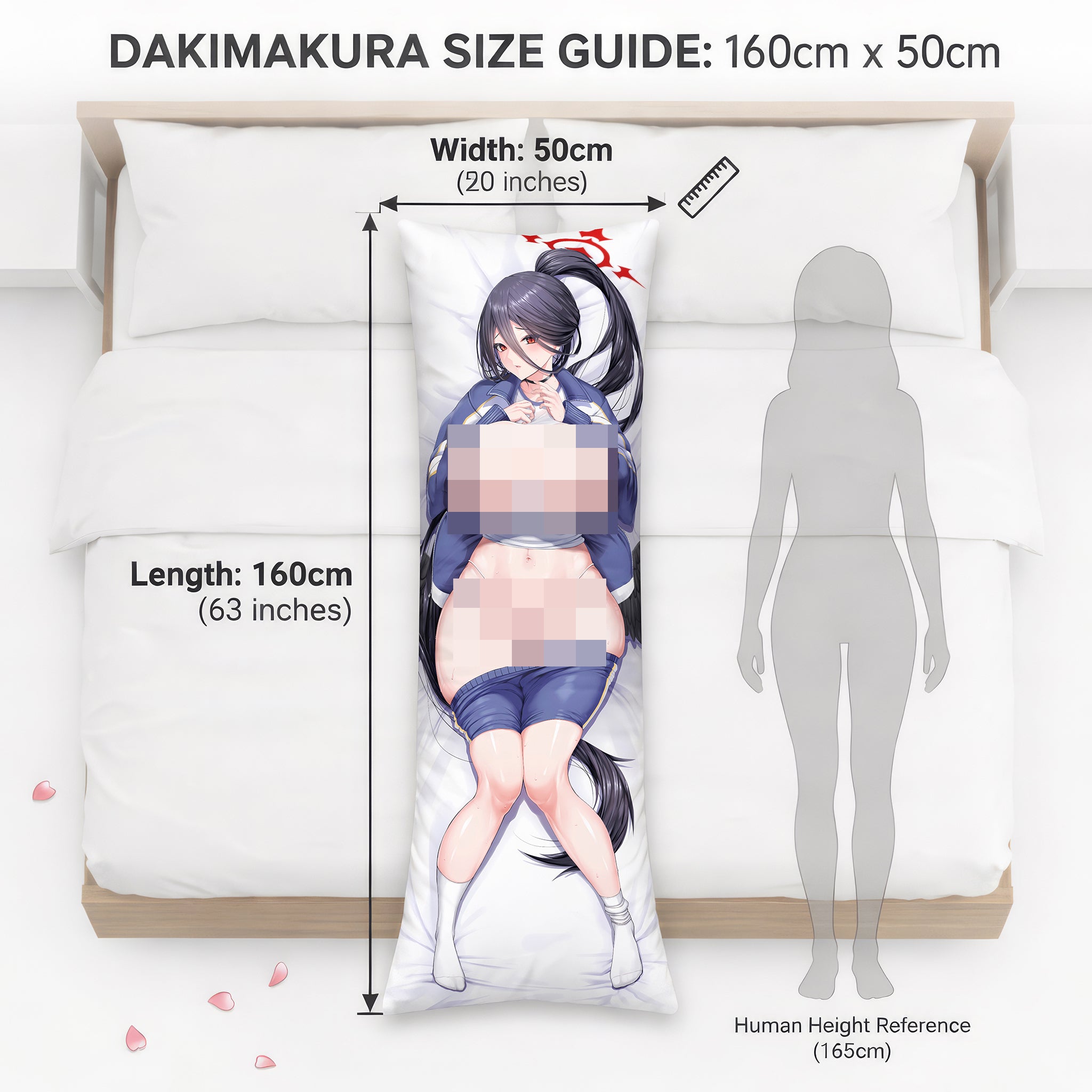 Hanekawa Hasumi (Athletic Ver.3) - AnimePillow Fan-Art Edition
