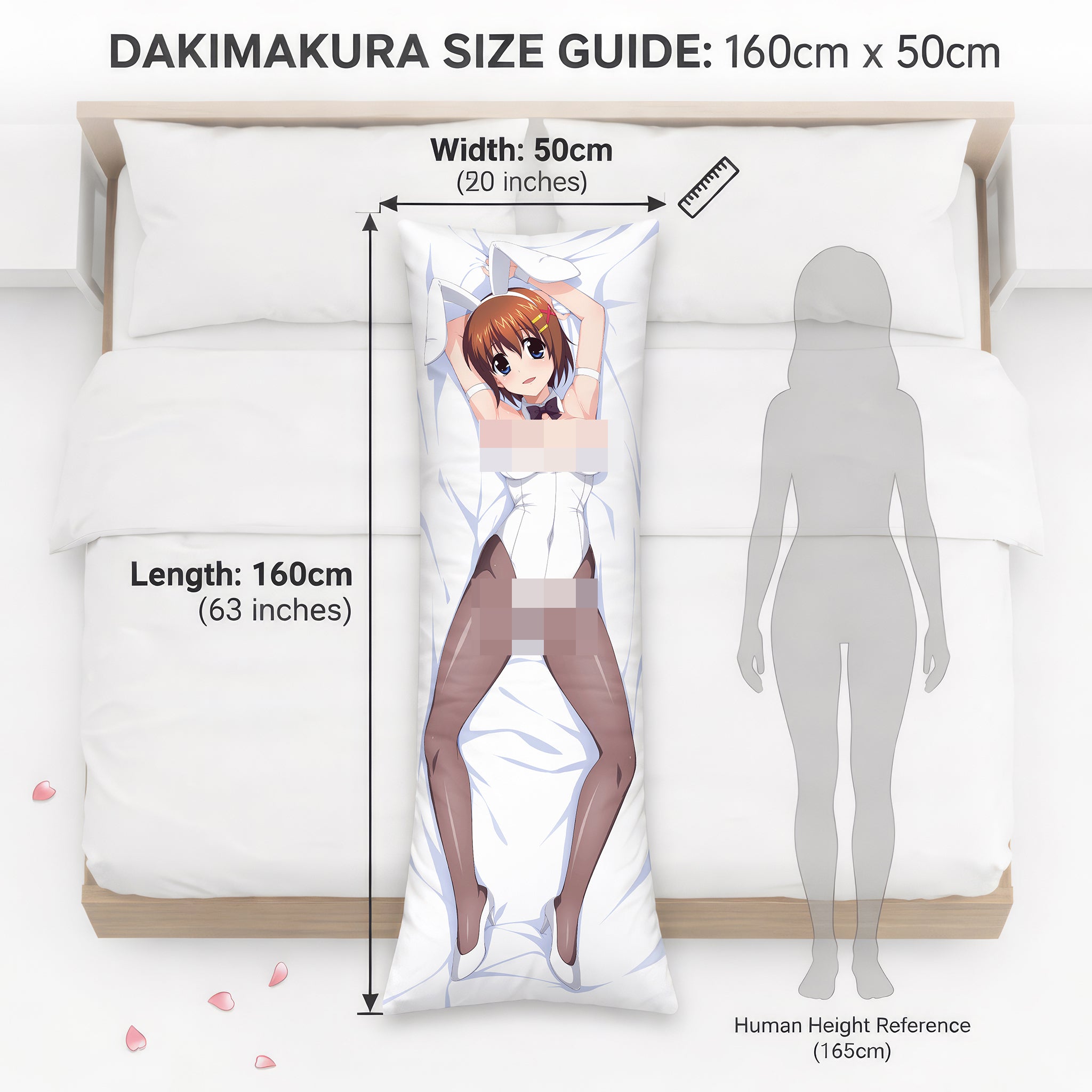 Hayate Yagami (Bunny Ver.) - AnimePillow Fan-Art Edition