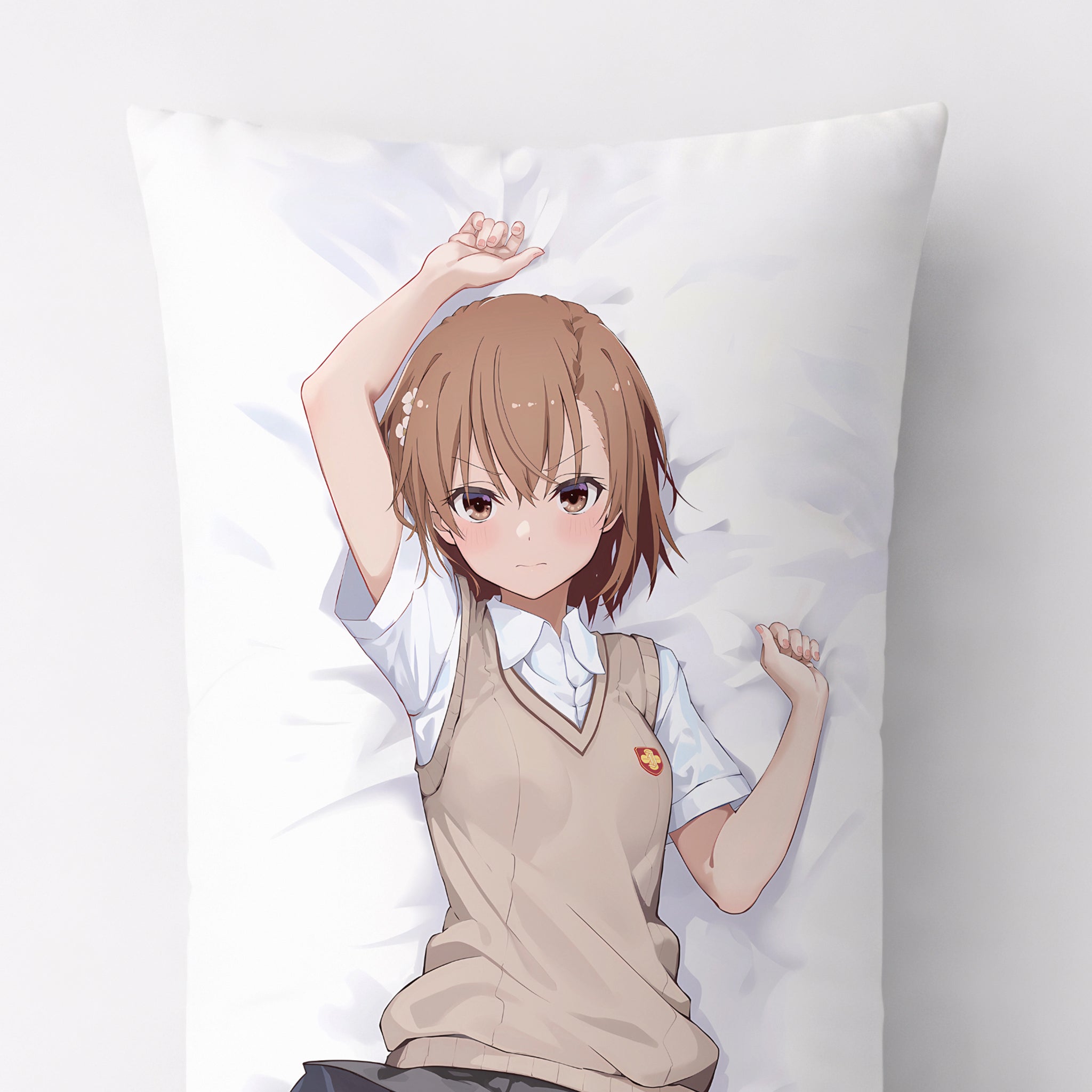 Misaka Mikoto - Edición Fan-Art Almohada Anime