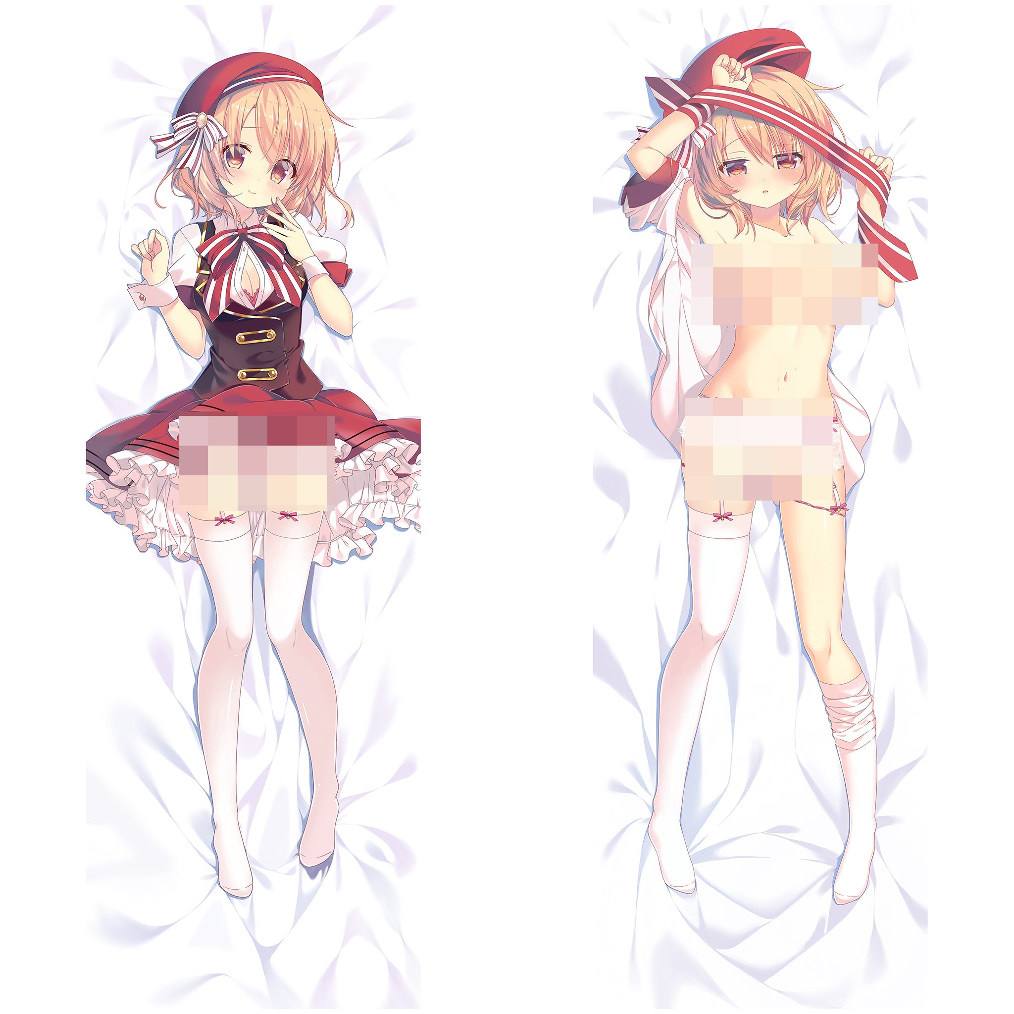 保登心愛 (紅白ロリータVer.) - アニメピロー ファンアートエディション