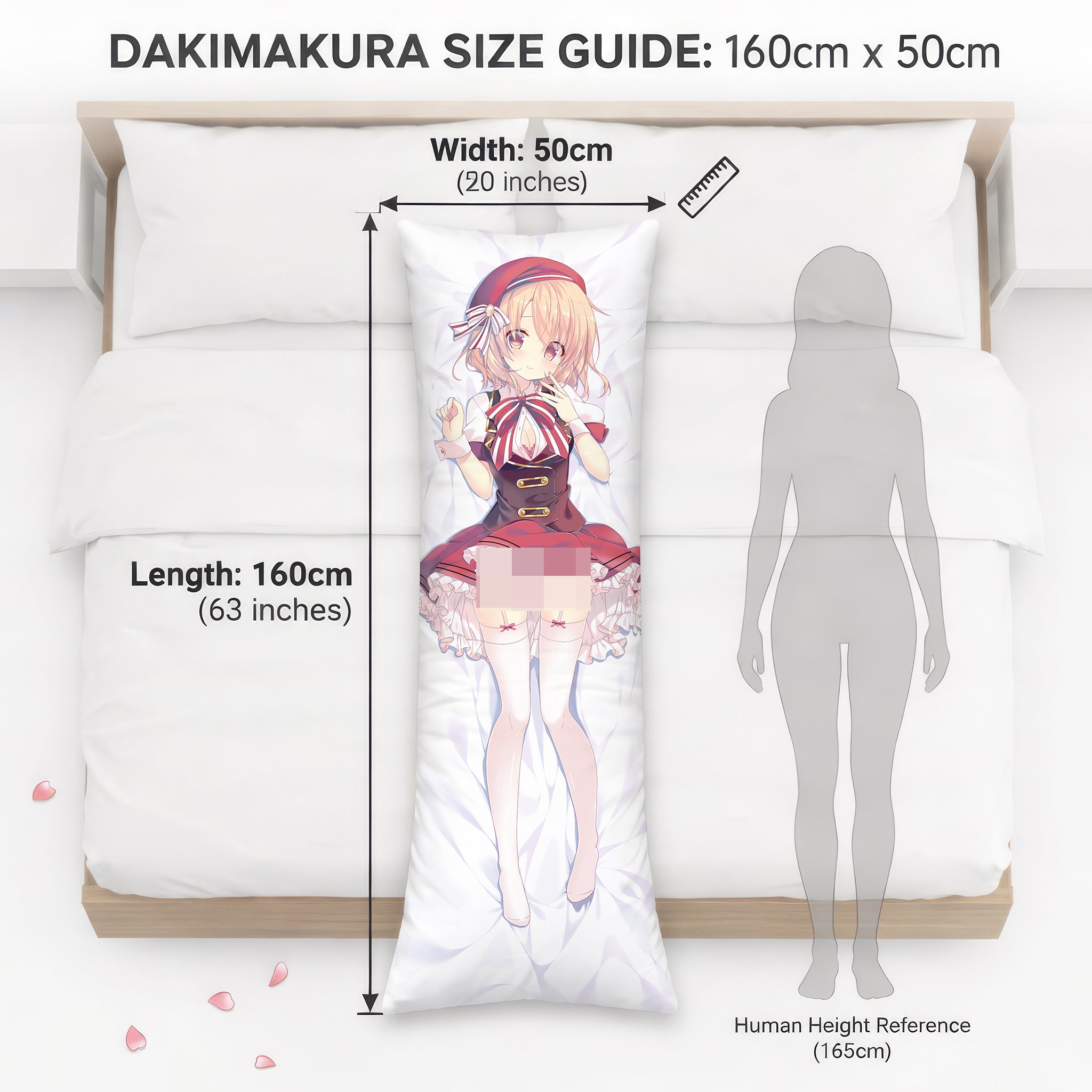 Cocoa Hoto (Red-white Lolita Ver.) - AnimePillow Fan-Art Edition
