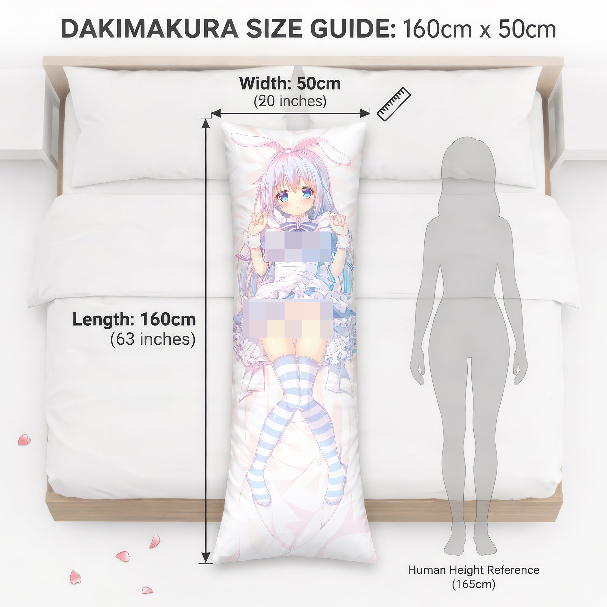Chino Kafu (White-blue Lolita Ver.) - AnimePillow Fan-Art Edition