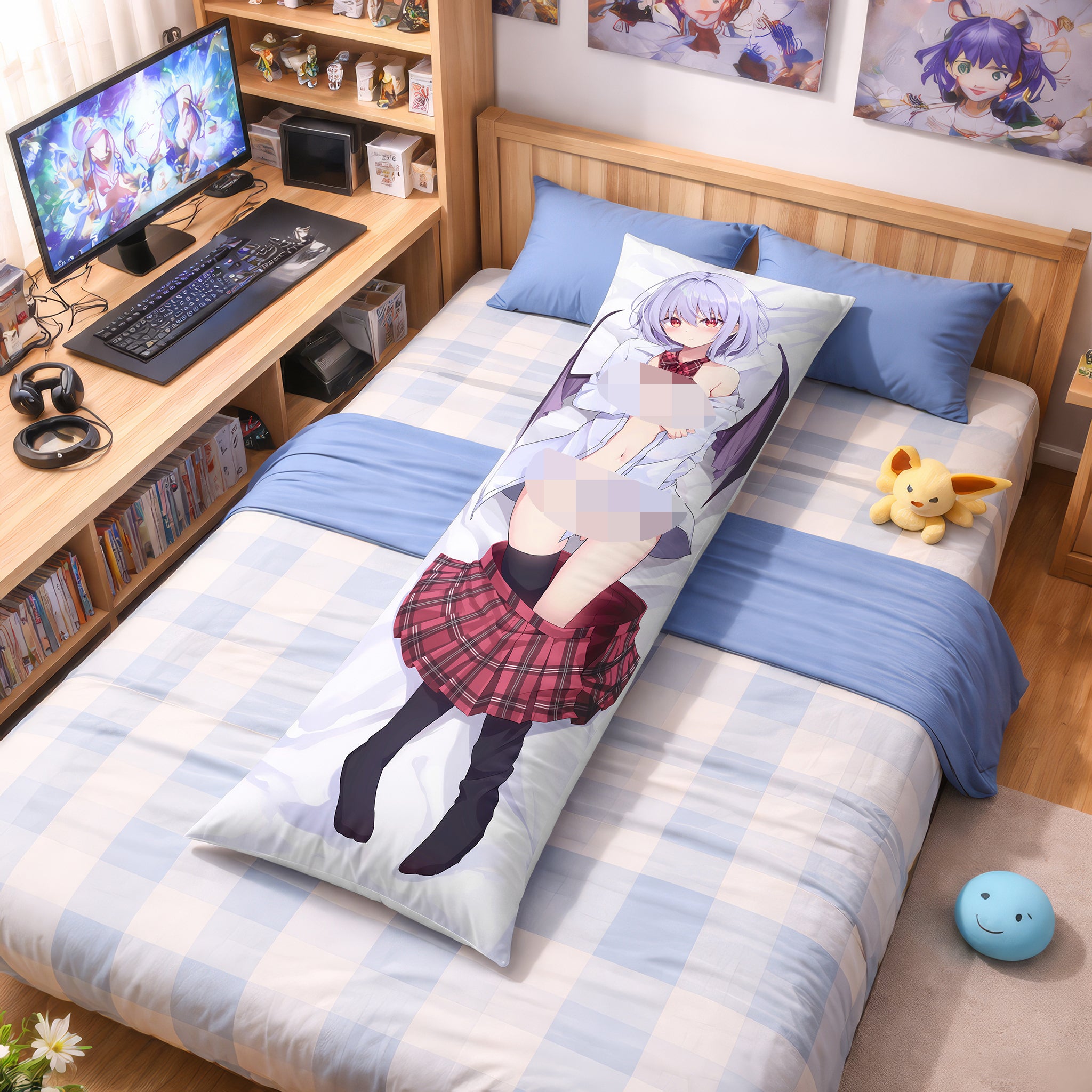 Remilia Scarlet (School Uniform Ver.) - AnimePillow Fan-Art Edition