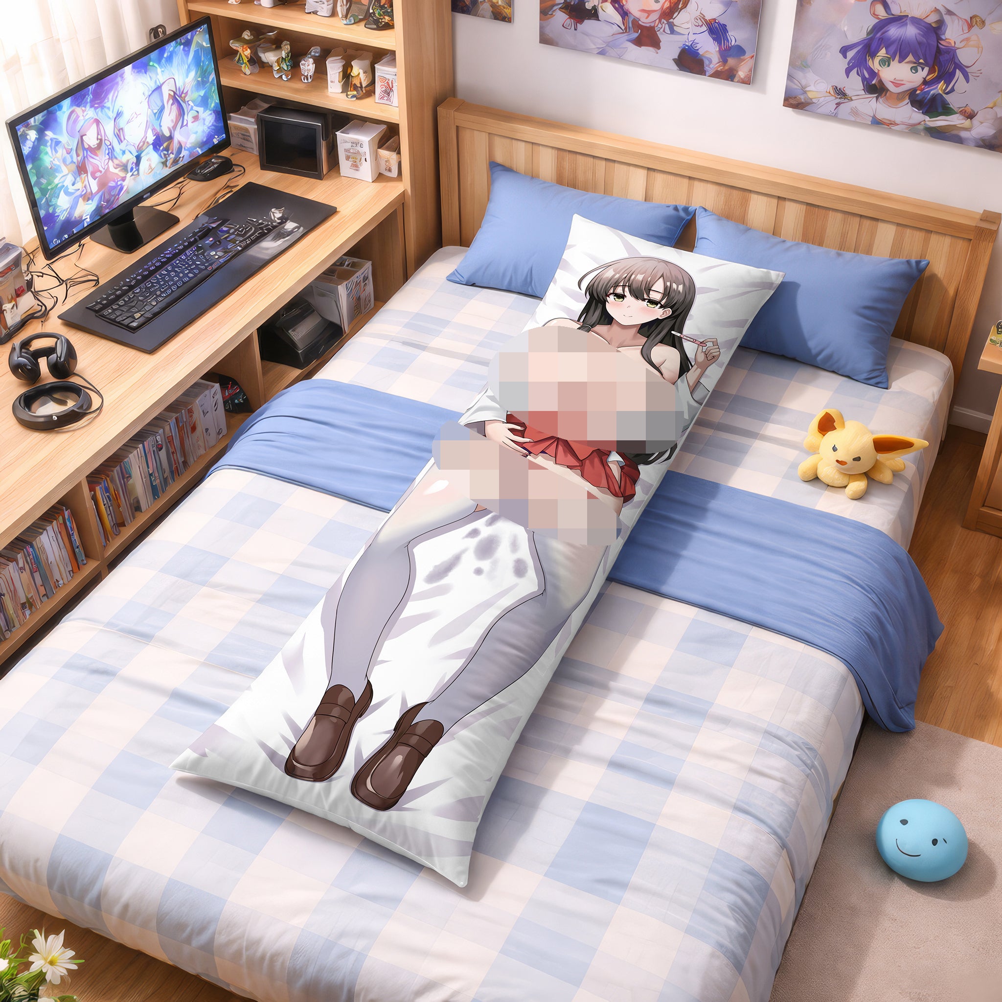 岩戸霞 - アニメ枕ファンアート版