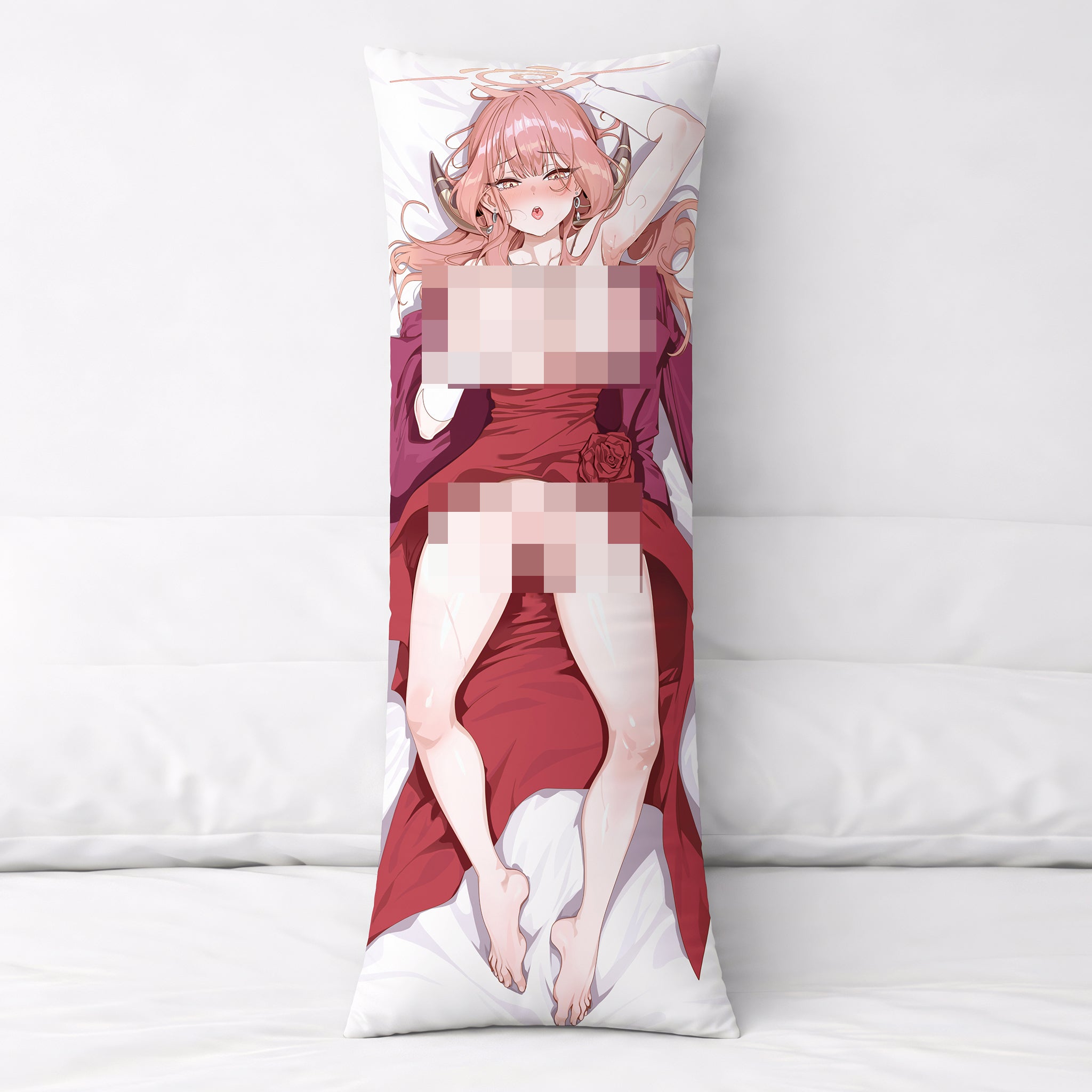 Aru Rikuhachima (Red Dress Ver.) - AnimePillow Fan-Art Edition