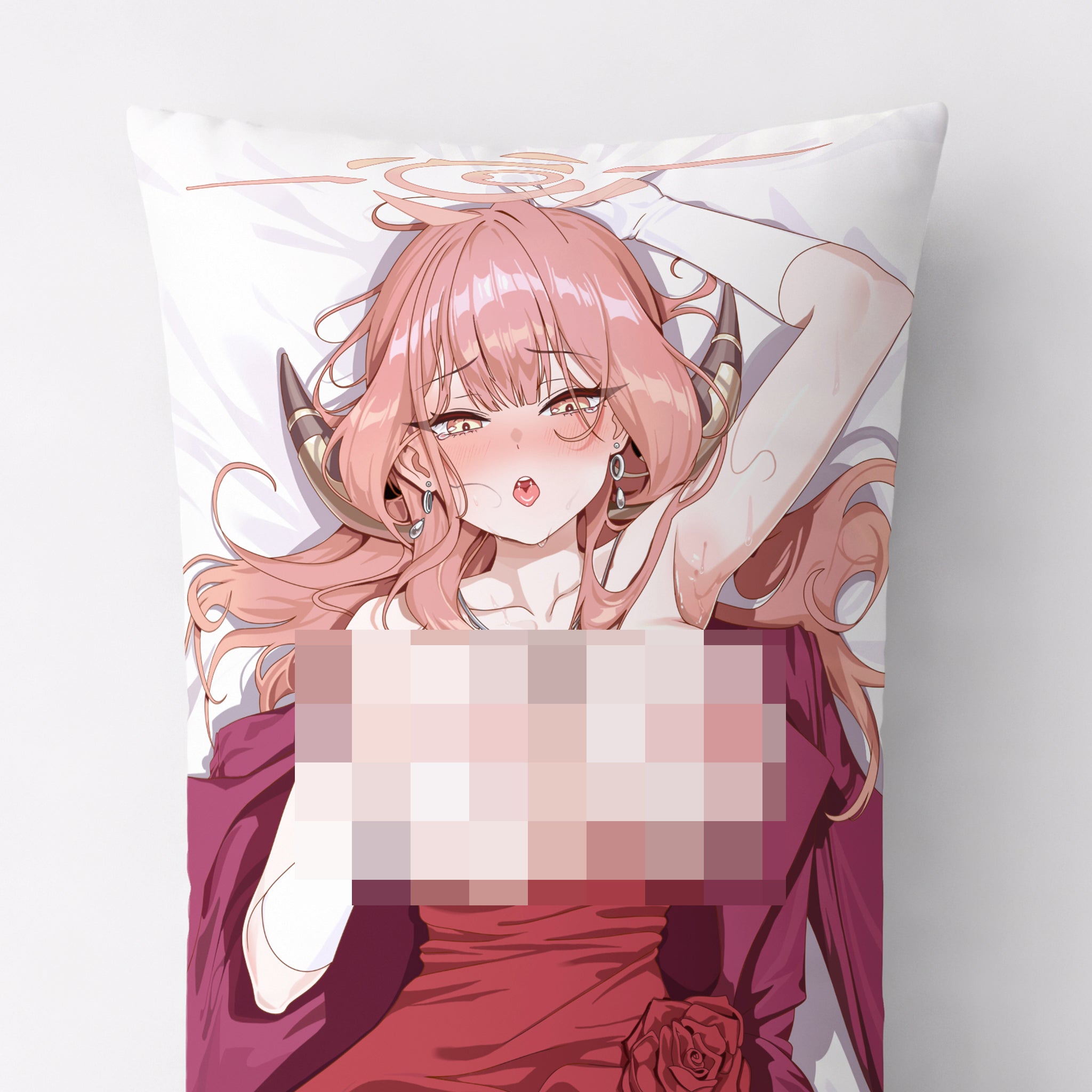 Aru Rikuhachima (Red Dress Ver.) - AnimePillow Fan-Art Edition