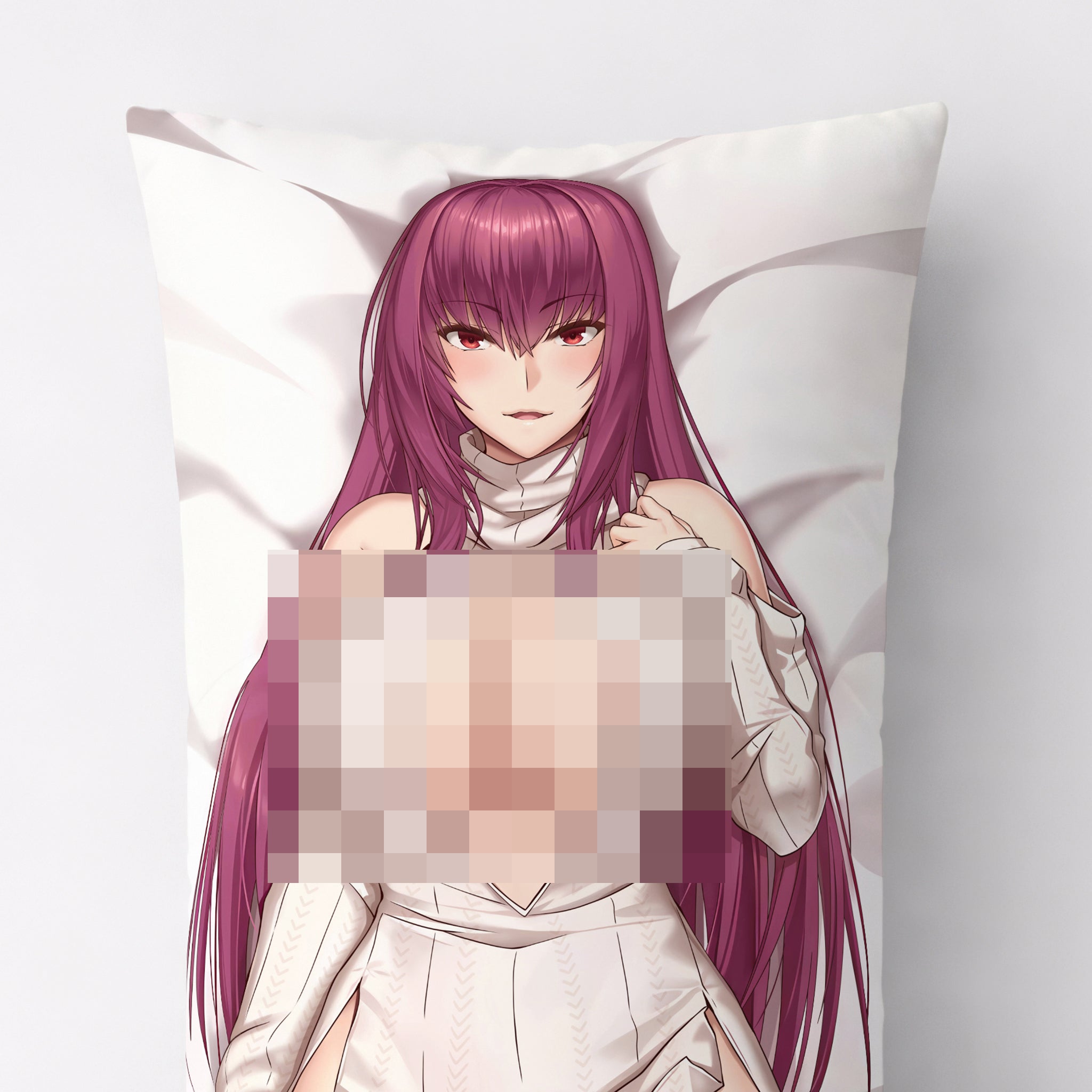 Scathach (Open-Chest Sweater Ver.) - AnimePillow Fan-Art Edition