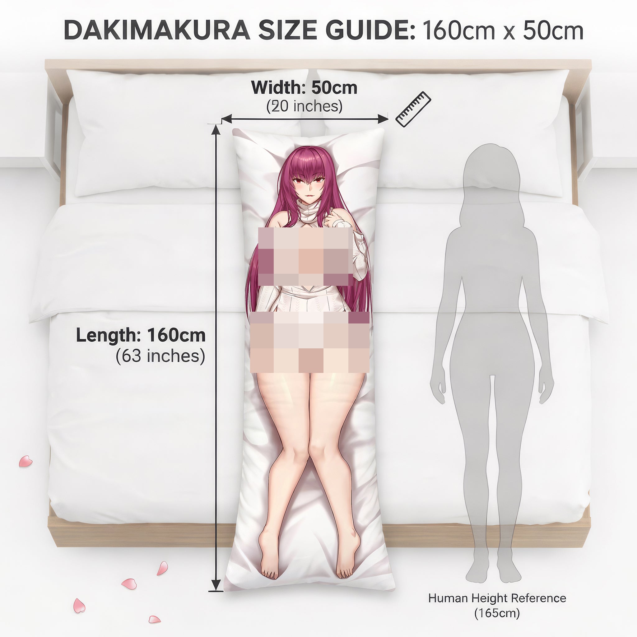 Scathach (Open-Chest Sweater Ver.) - AnimePillow Fan-Art Edition