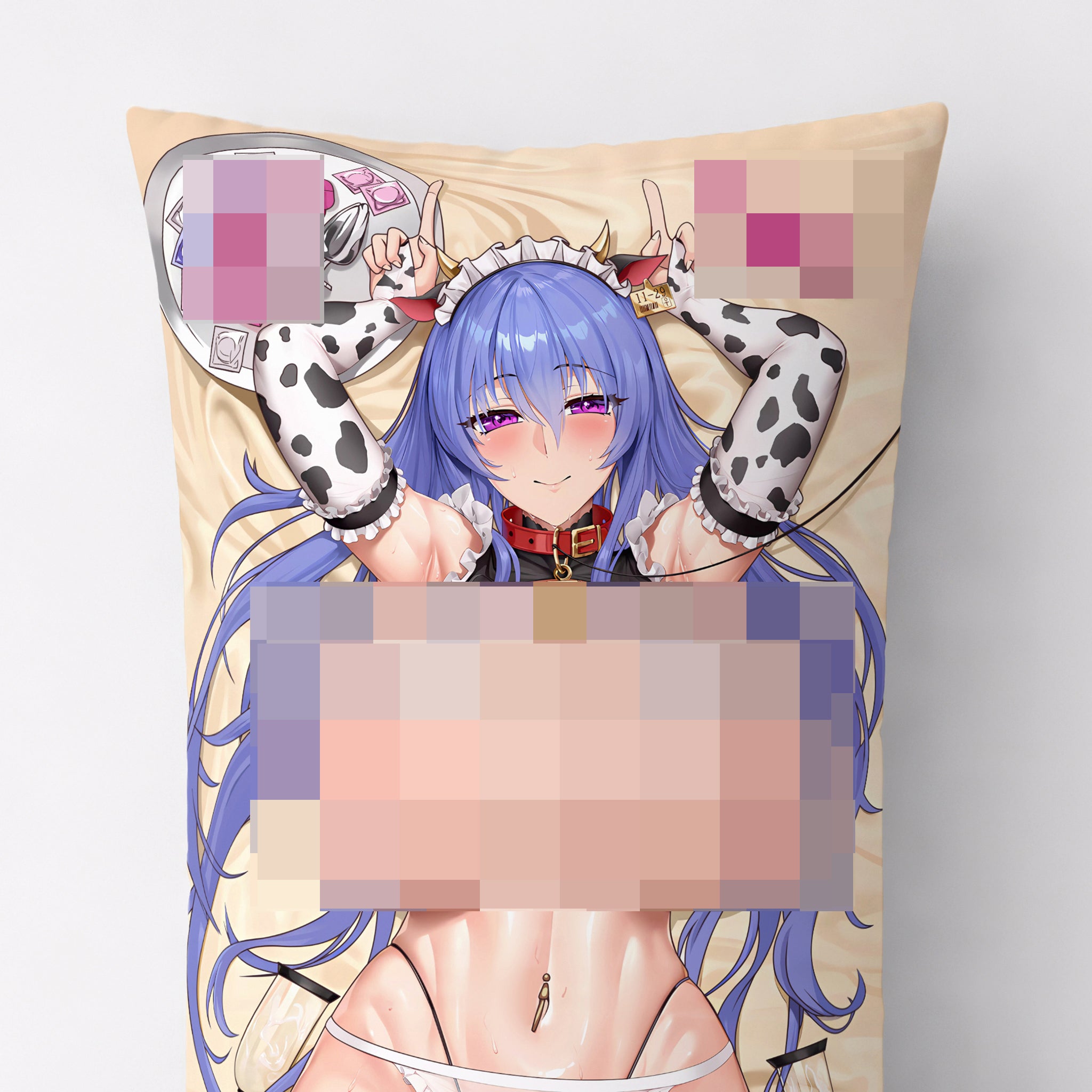 Rinko Akiyama (Cow Ver.) - AnimePillow Fan-Art Edition