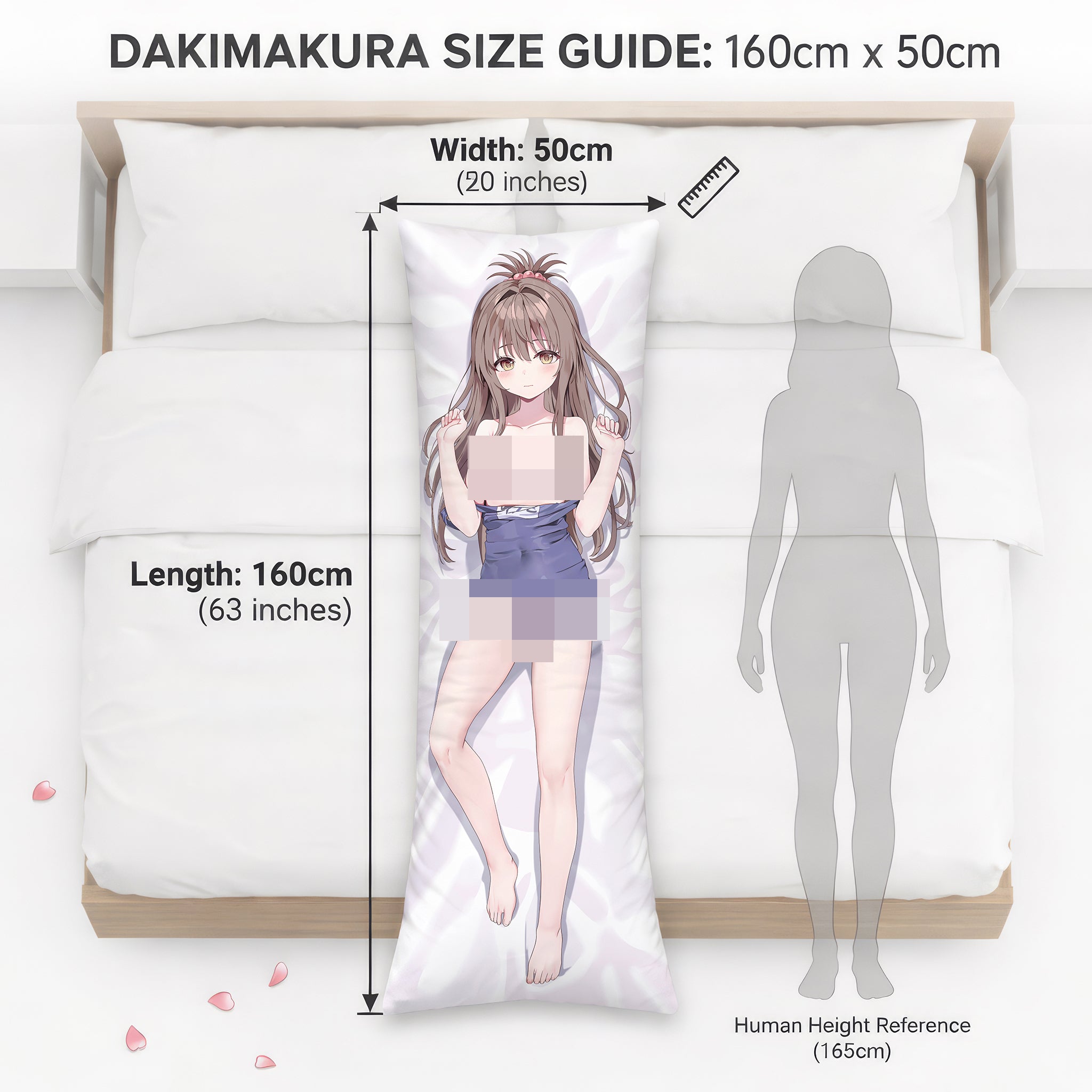 Mikan Yuuki (School Swimsuit Ver.) - AnimePillow Fan-Art Edition