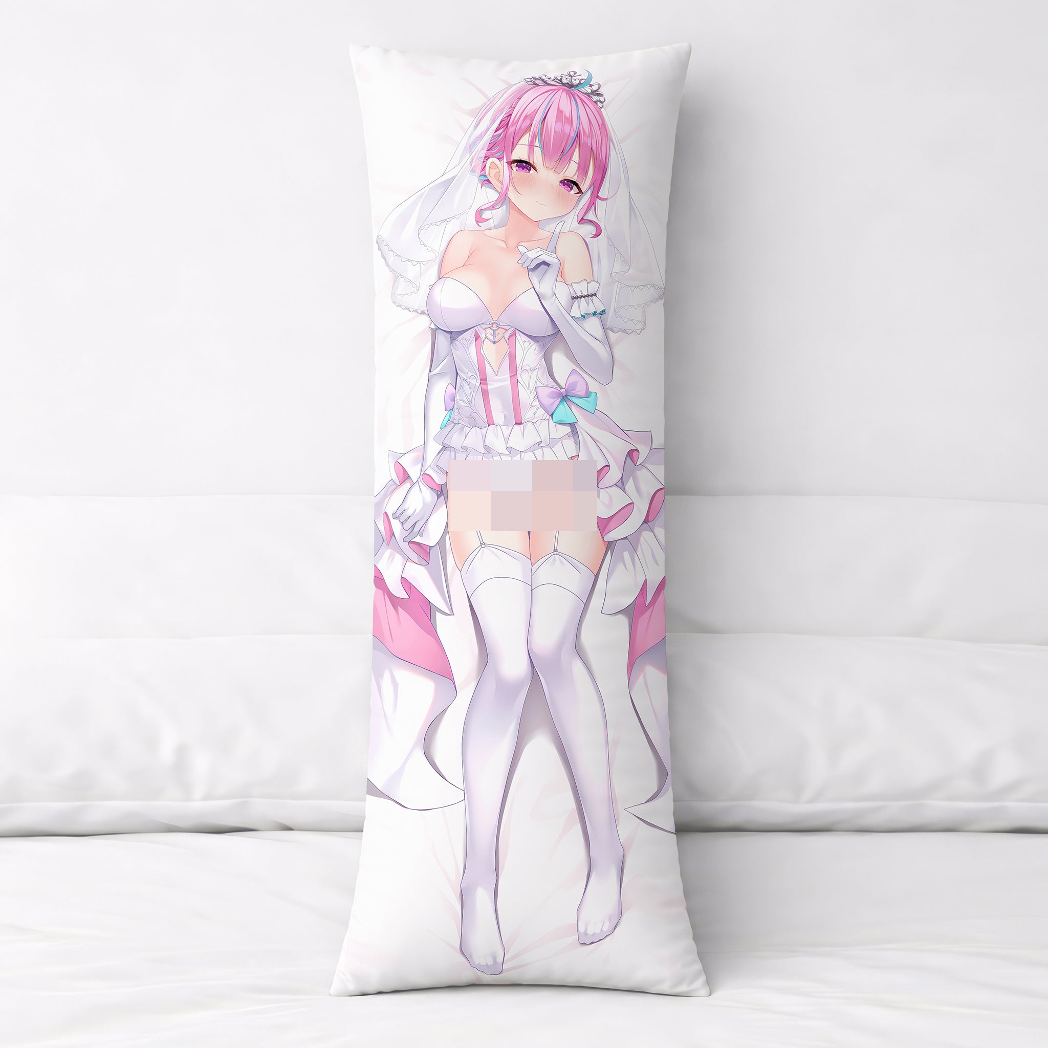 Minato Aqua (Bride Ver.) - AnimePillow Fan-Art Edition