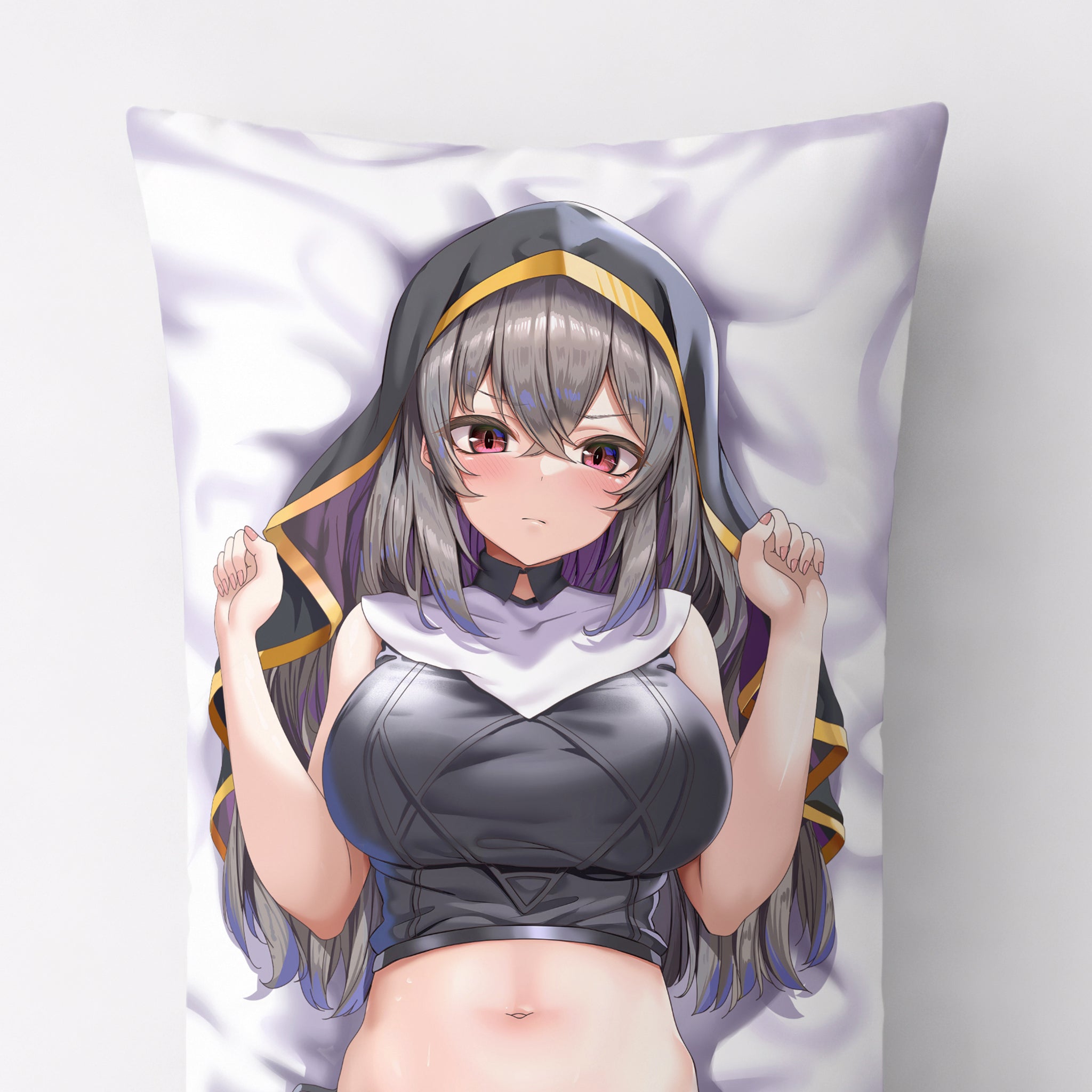Lina Kamiriya (Gray Hair Nun) - AnimePillow Fan-Art Edition