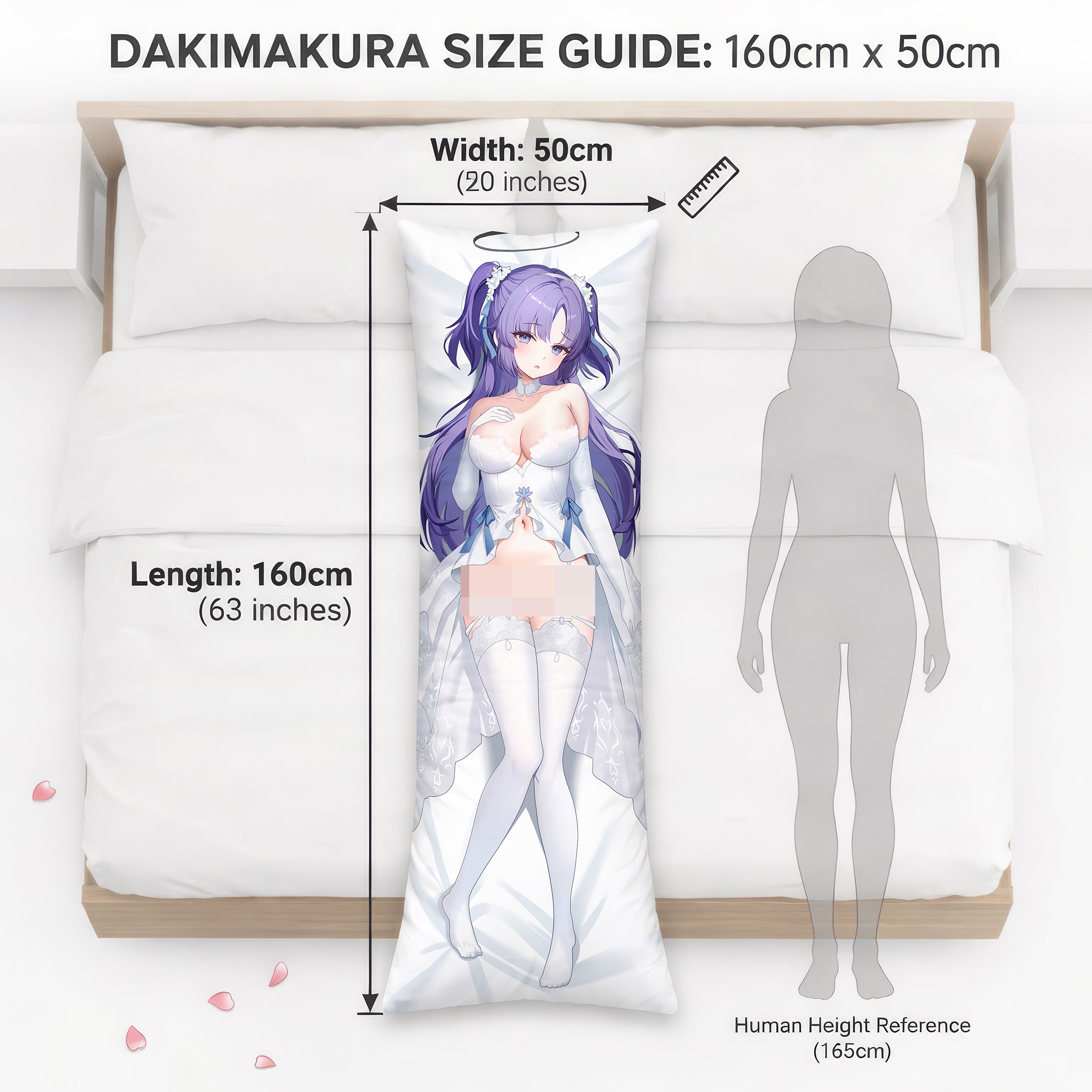 Yuuka Hayase (Bride Ver.) - AnimePillow Fan-Art Edition