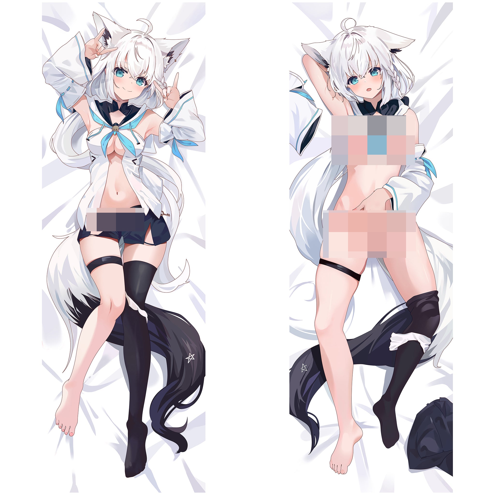 Shirakami Fubuki (Ver.2) - Edición Fan-Art de AnimePillow