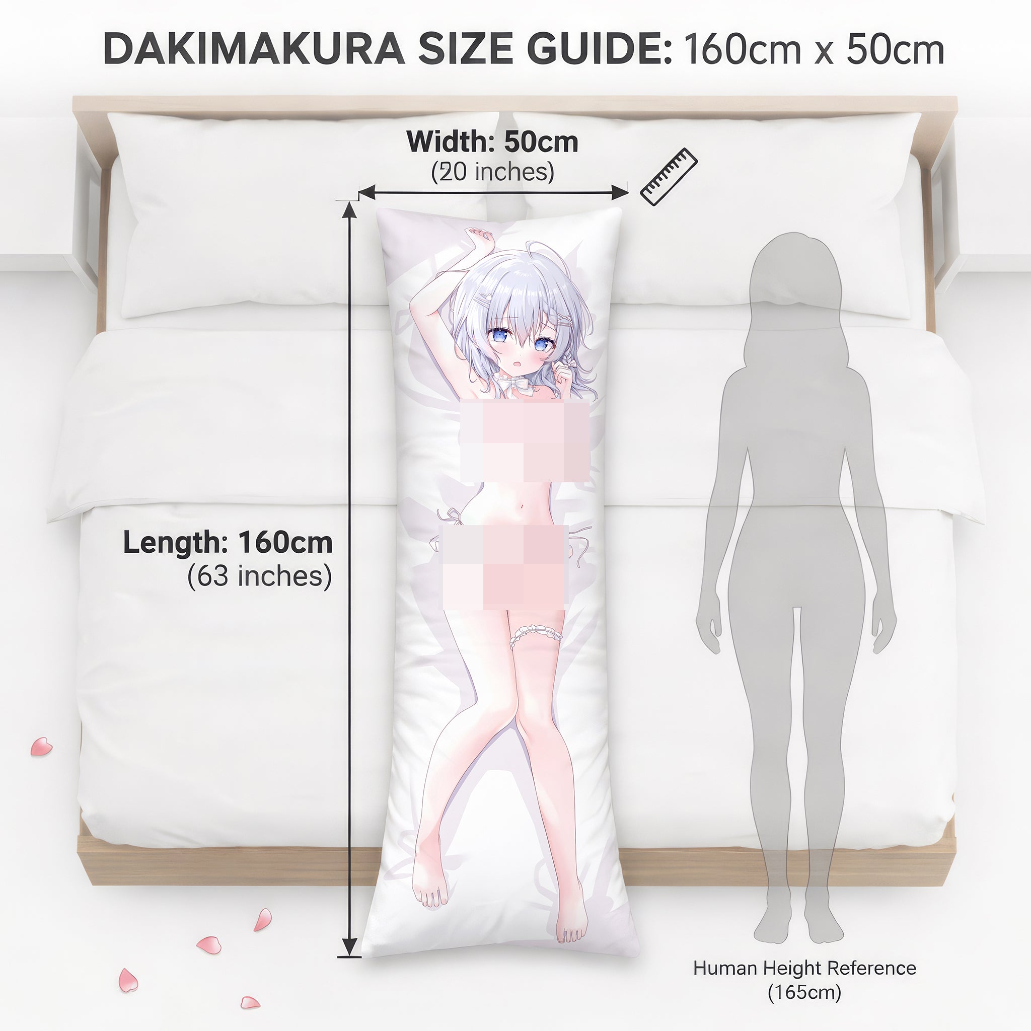 Mio-chan (White Cute Underwear Ver.) - AnimePillow Fan-Art Edition