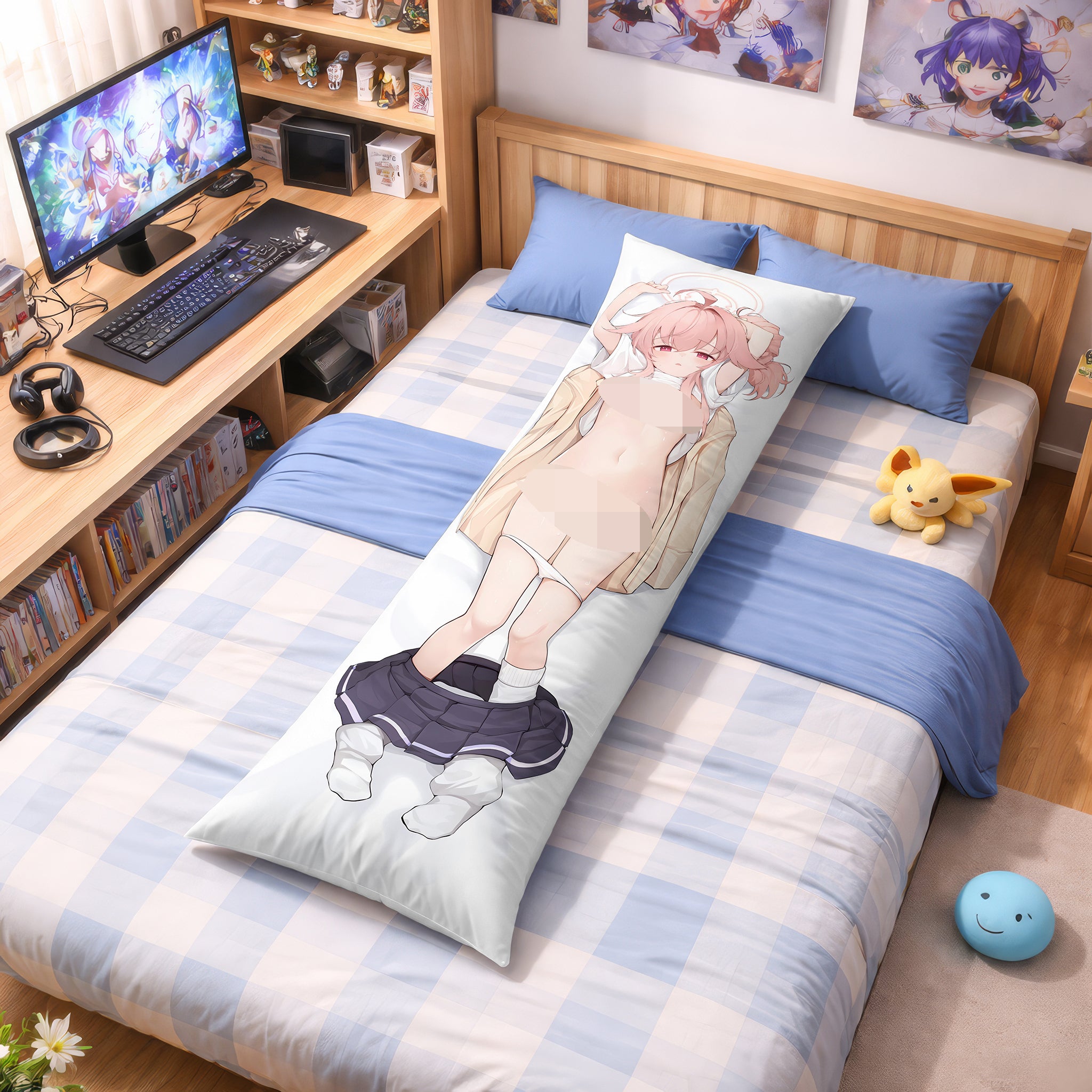 Natsu Yutori (Band Ver.) - AnimePillow Fan-Art Edition