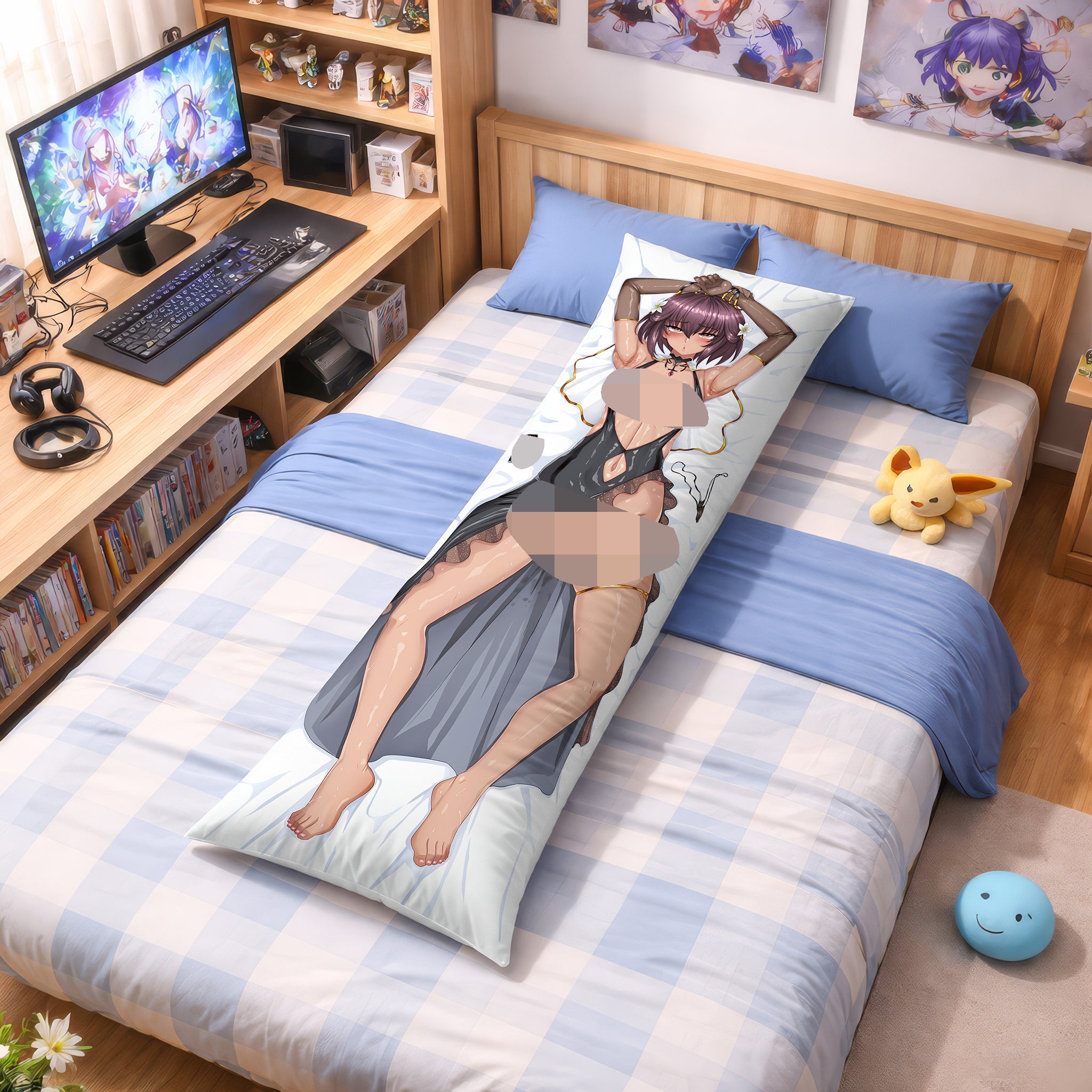Yukikaze Mizuki (black dress) - AnimePillow Fan-Art Edition