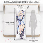 Fuwawa Abyssguard - Edición de Fan-Art para Almohada Anime