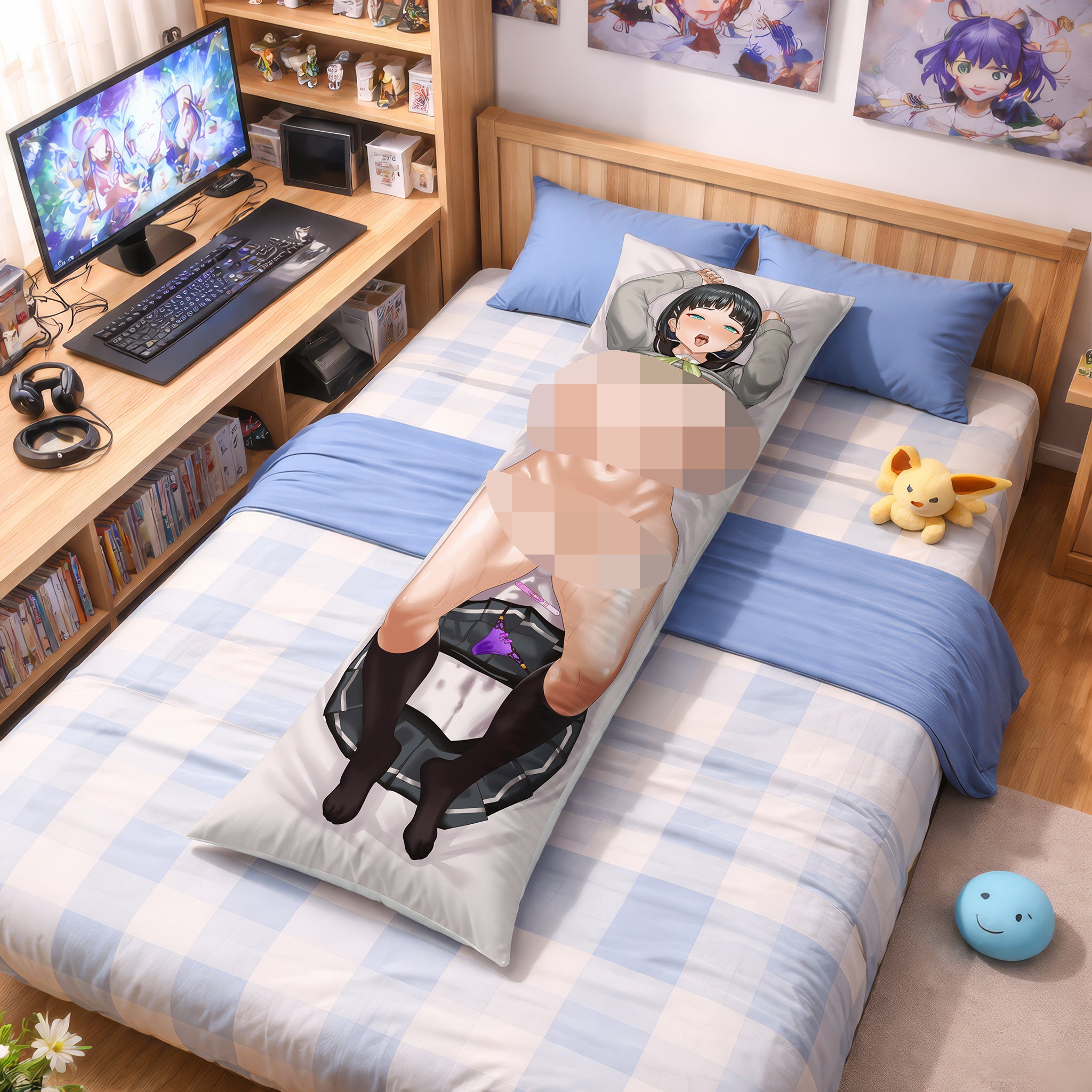 Suguha Kirigaya - Edición de Fan-Art de Almohada de Anime
