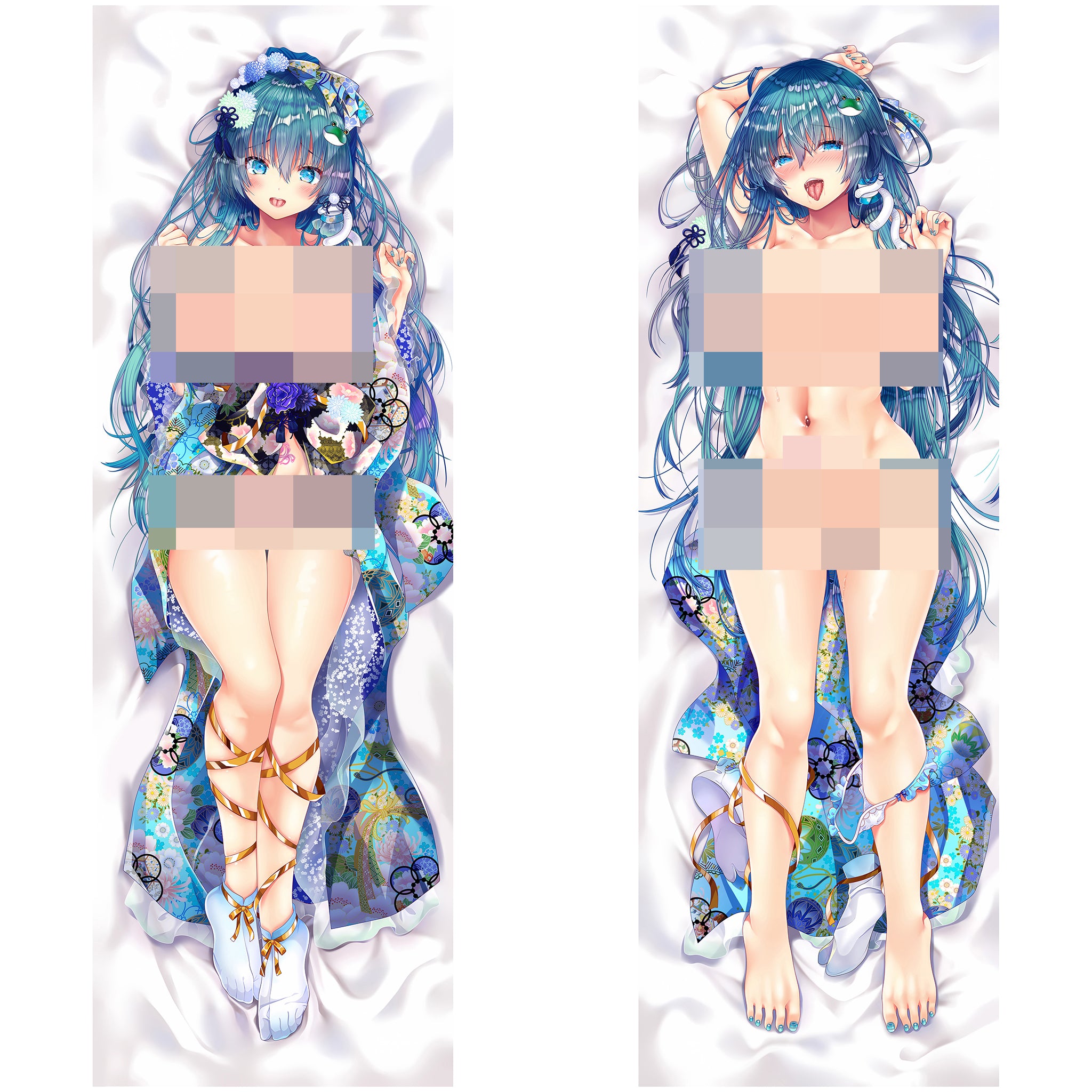Sanae Kochiya (Kimono Ver.) - AnimePillow Fan-Art Edition