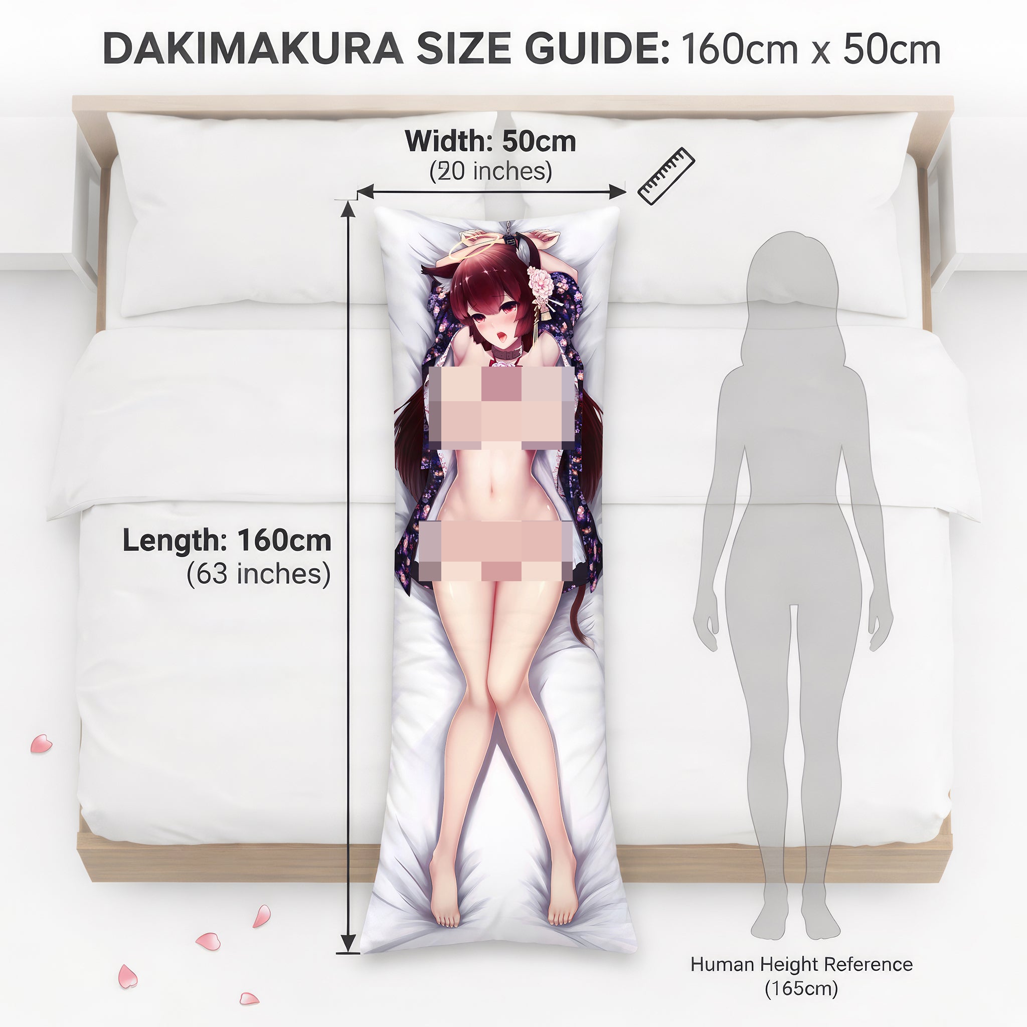 Rina (Purple Yukata Catgirl) - AnimePillow Fan-Art Edition