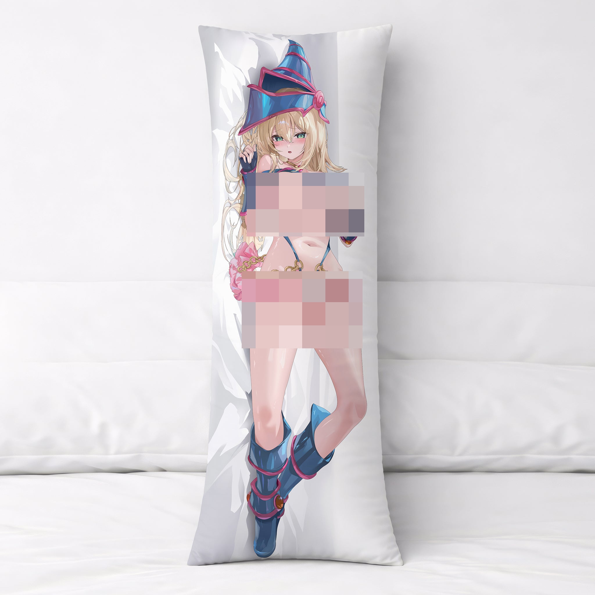Chica Maga Oscura - Edición Fan-Art de Almohada de Anime