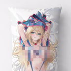 Chica Maga Oscura - Edición Fan-Art de Almohada de Anime