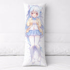 Kobone-chan (Blue Hair Catgirl) - AnimePillow Fan-Art Edition