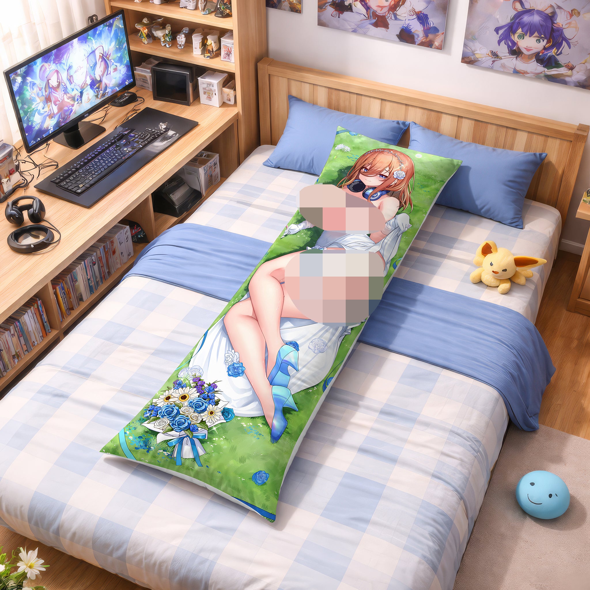 Miku Nakano (Bride Ver.) - AnimePillow Fan-Art Edition