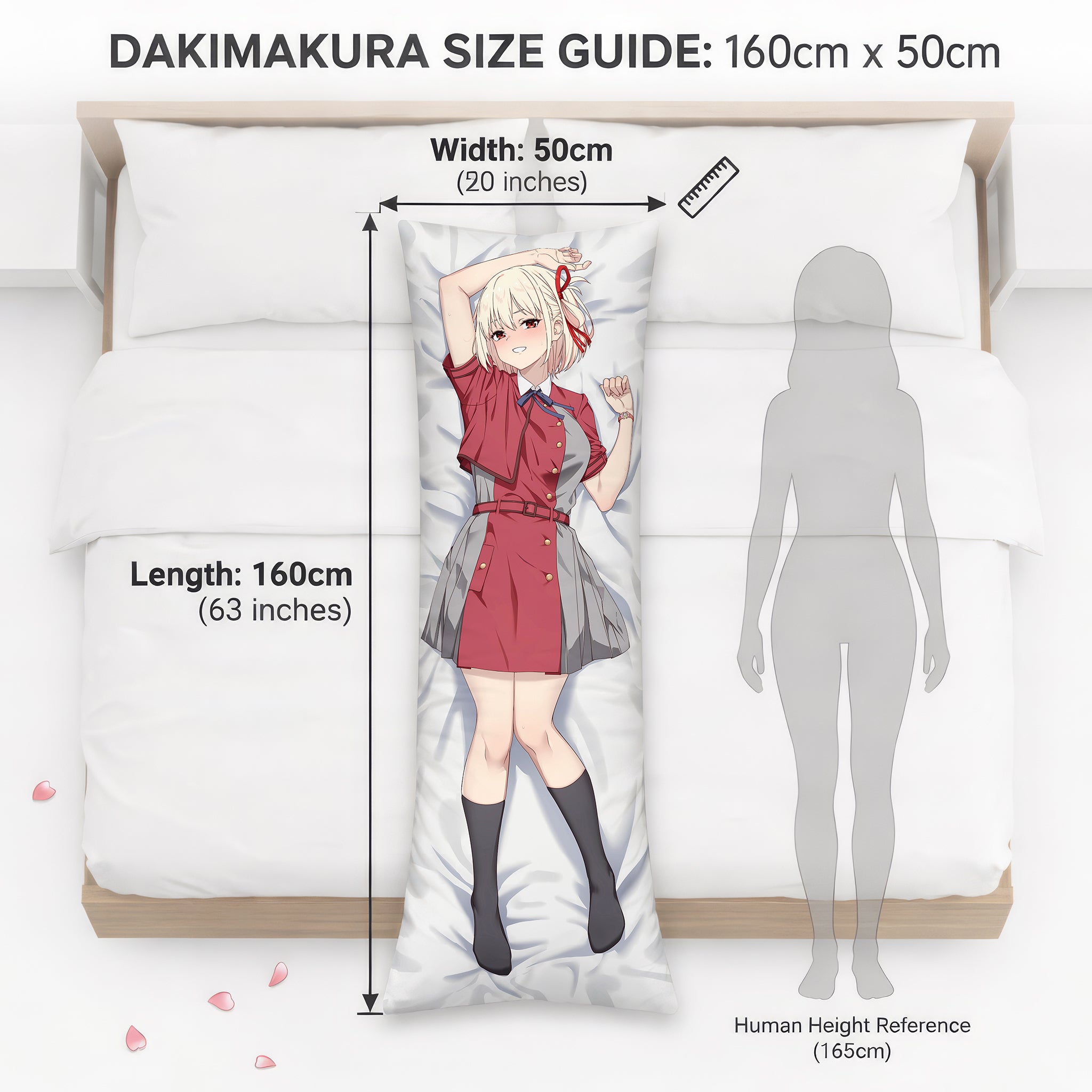 Chisato Nishikigi - Edición Fan-Art de AnimePillow