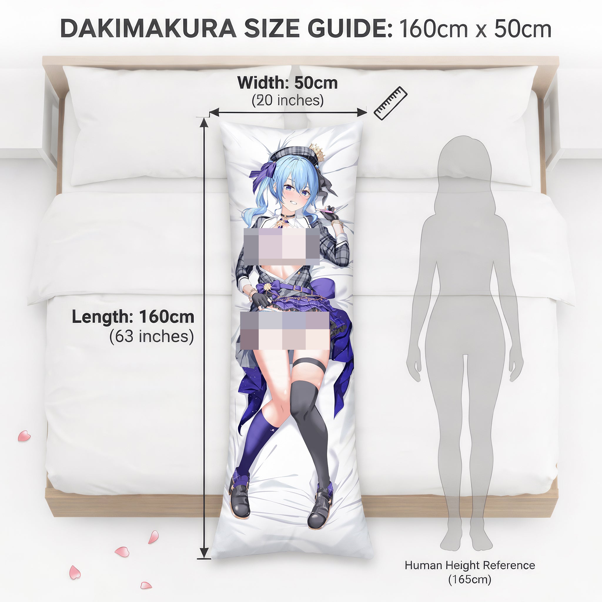 Hoshimachi Suisei (Ver.2) - Edición Fan-Art AnimePillow