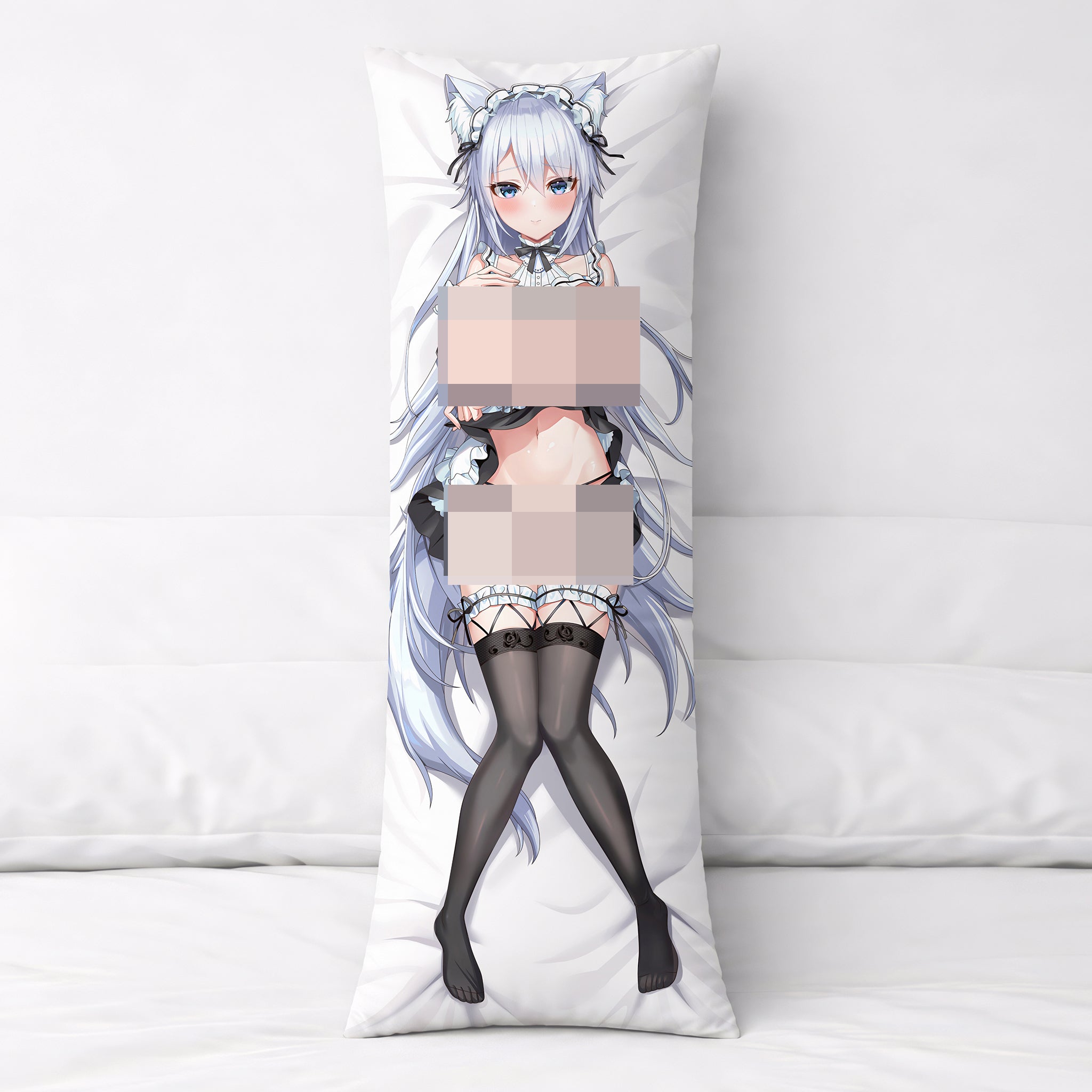 Shion (White Hair Maid Catgirl) - AnimePillow Fan-Art Edition
