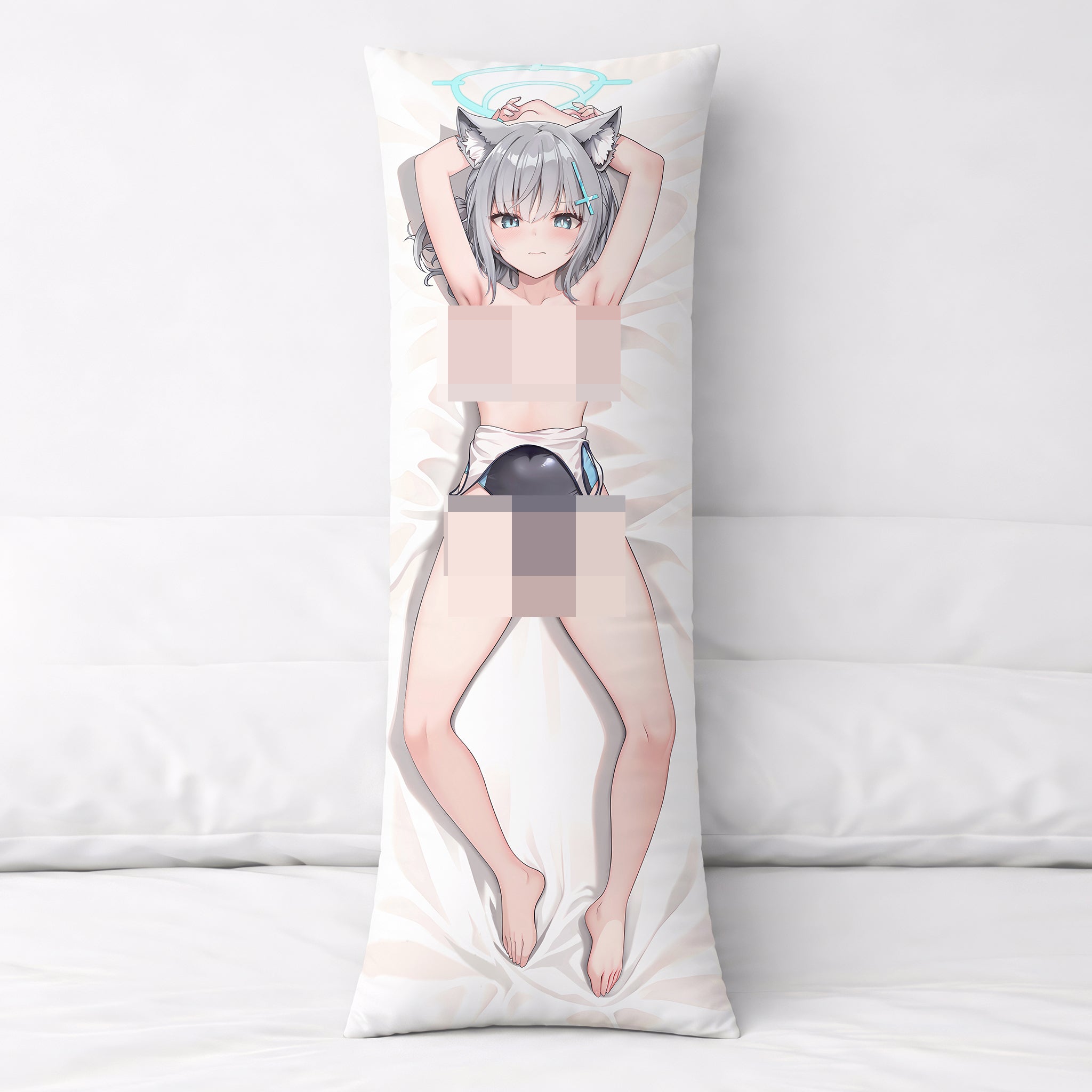 Shiroko Sunaookami (Versión de Verano) - Edición Fan-Art de AnimePillow