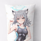 Shiroko Sunaookami (Versión de Verano) - Edición Fan-Art de AnimePillow