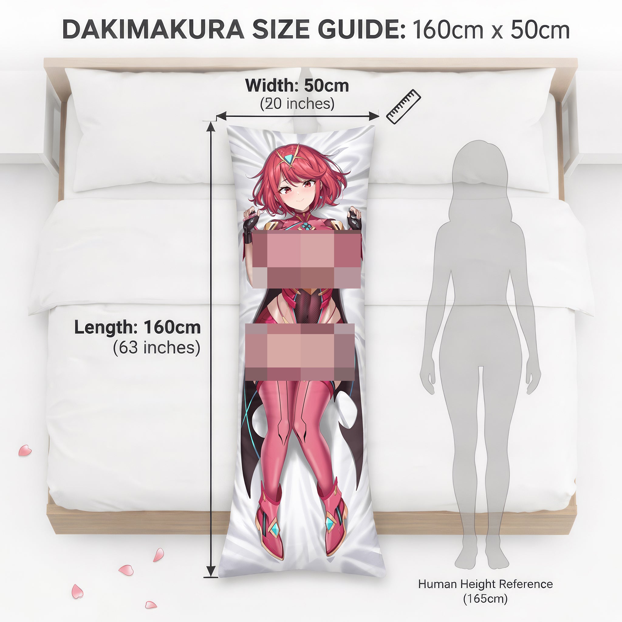 Pyra - Edición Fan-Art de Almohada de Anime