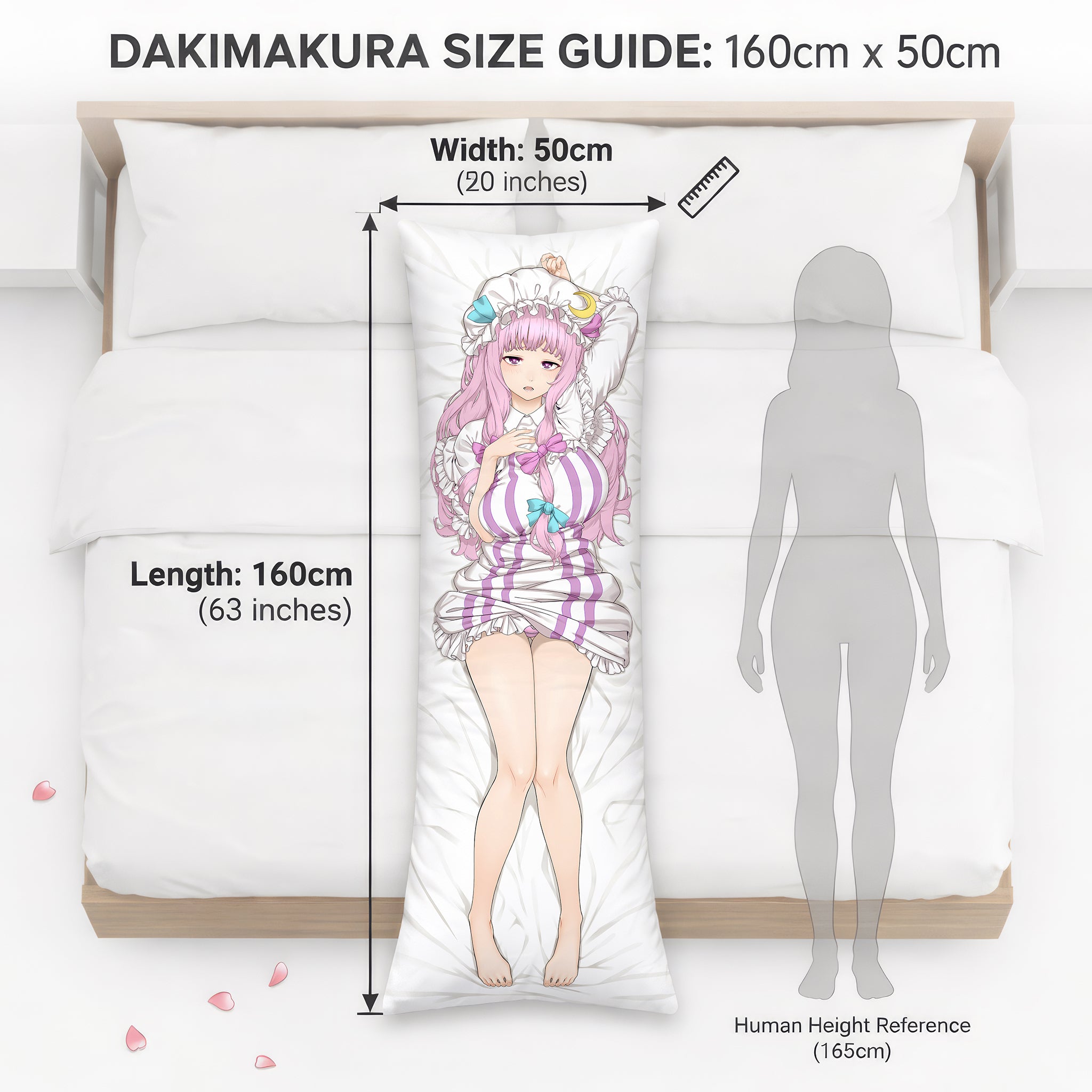 Patchouli Knowledge (Pajama Gyaru Ver.) - AnimePillow Fan-Art Edition
