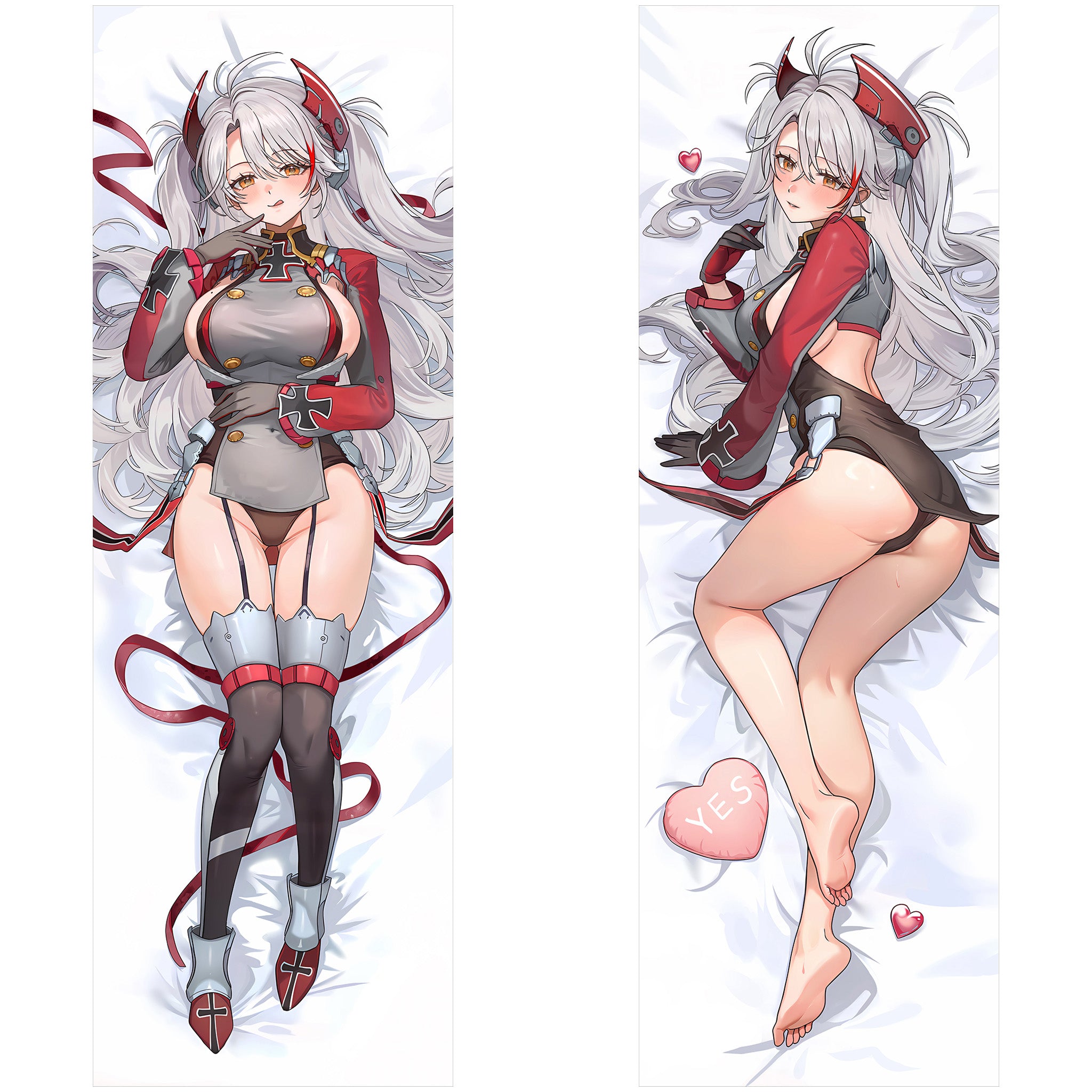 Prinz Eugen - Anime Pillowcase Fan-Art Edition