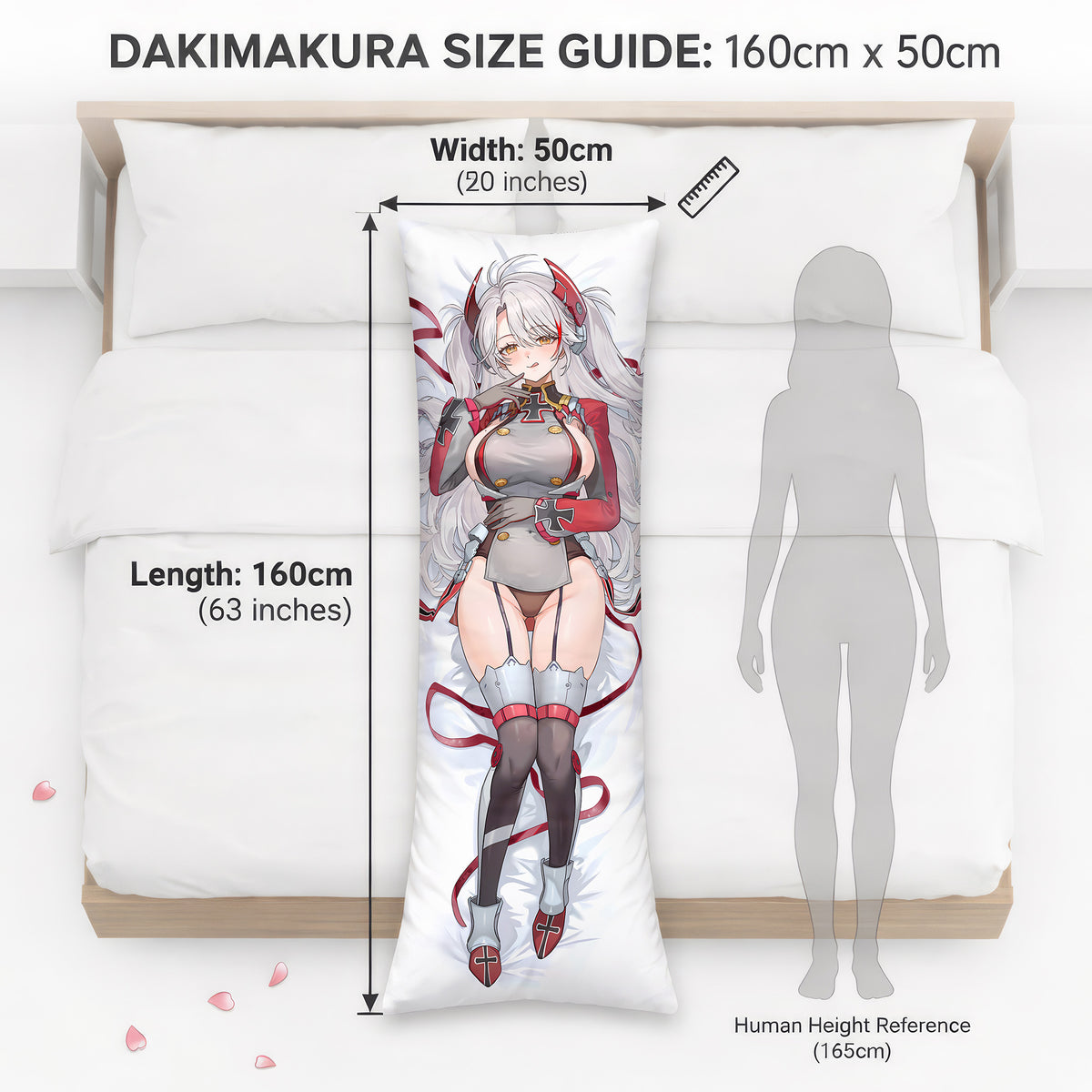 Prinz Eugen - Anime Pillowcase Fan-Art Edition