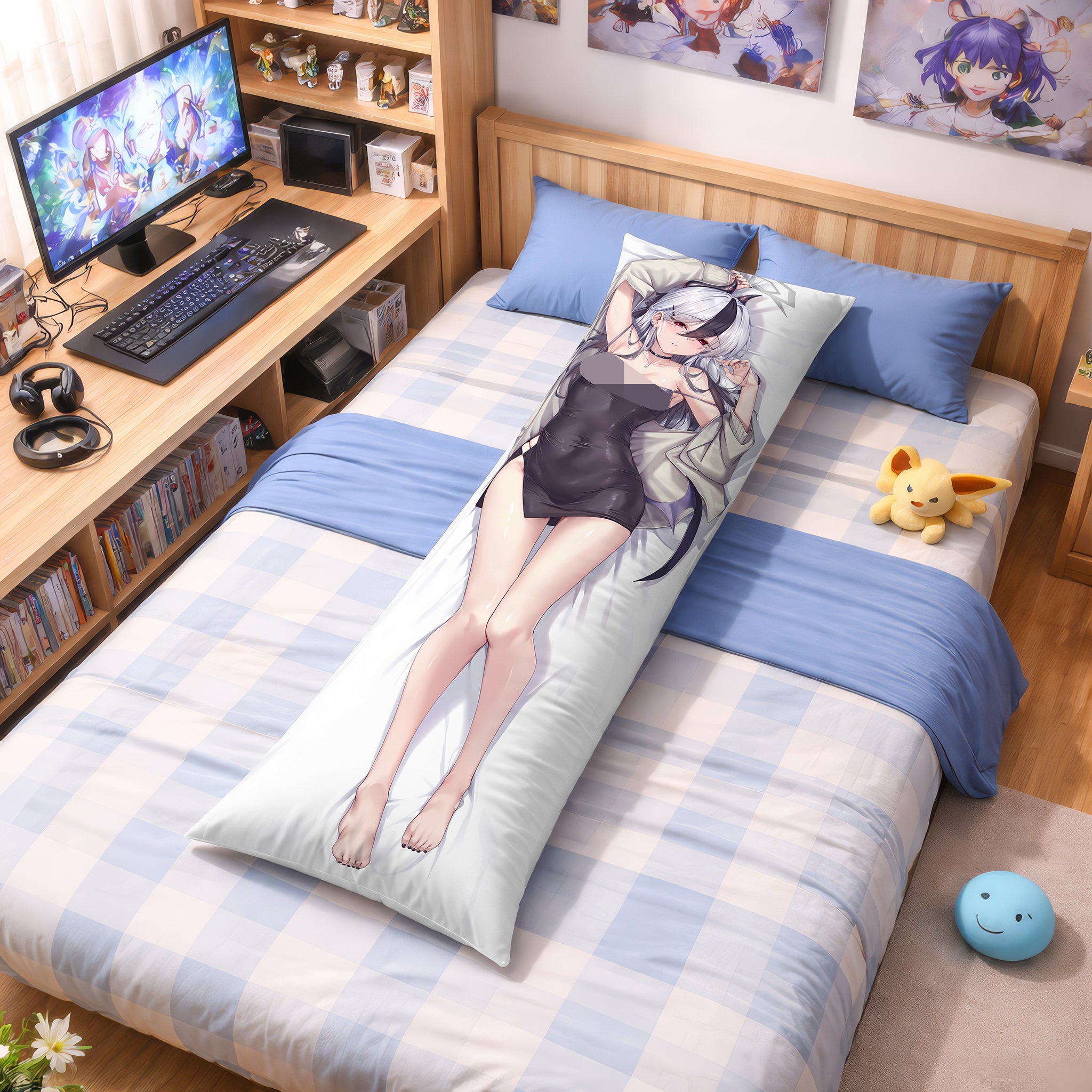 鬼方佳代子（おしゃれVer.） - AnimePillowファンアートエディション