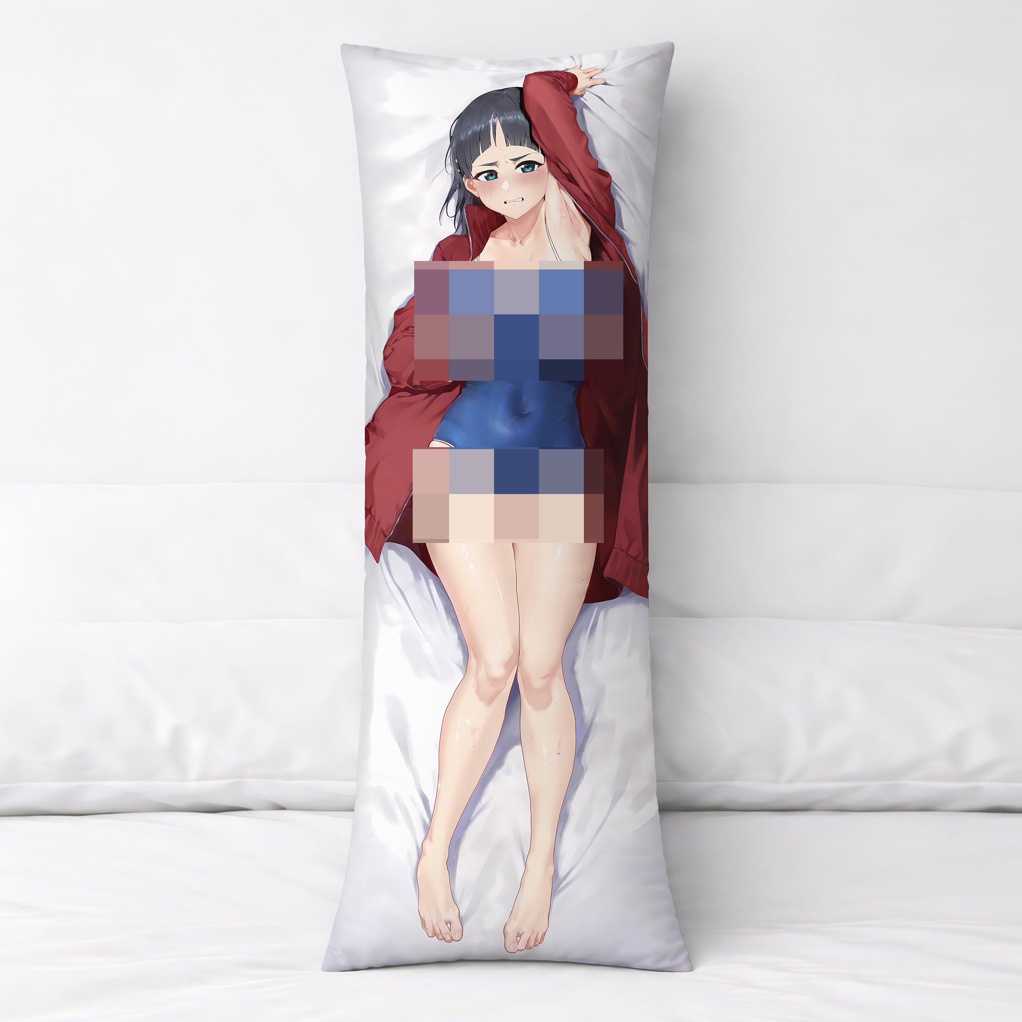 Suguha Kirigaya (Versión traje de baño escolar) - Edición Fan-Art de AnimePillow
