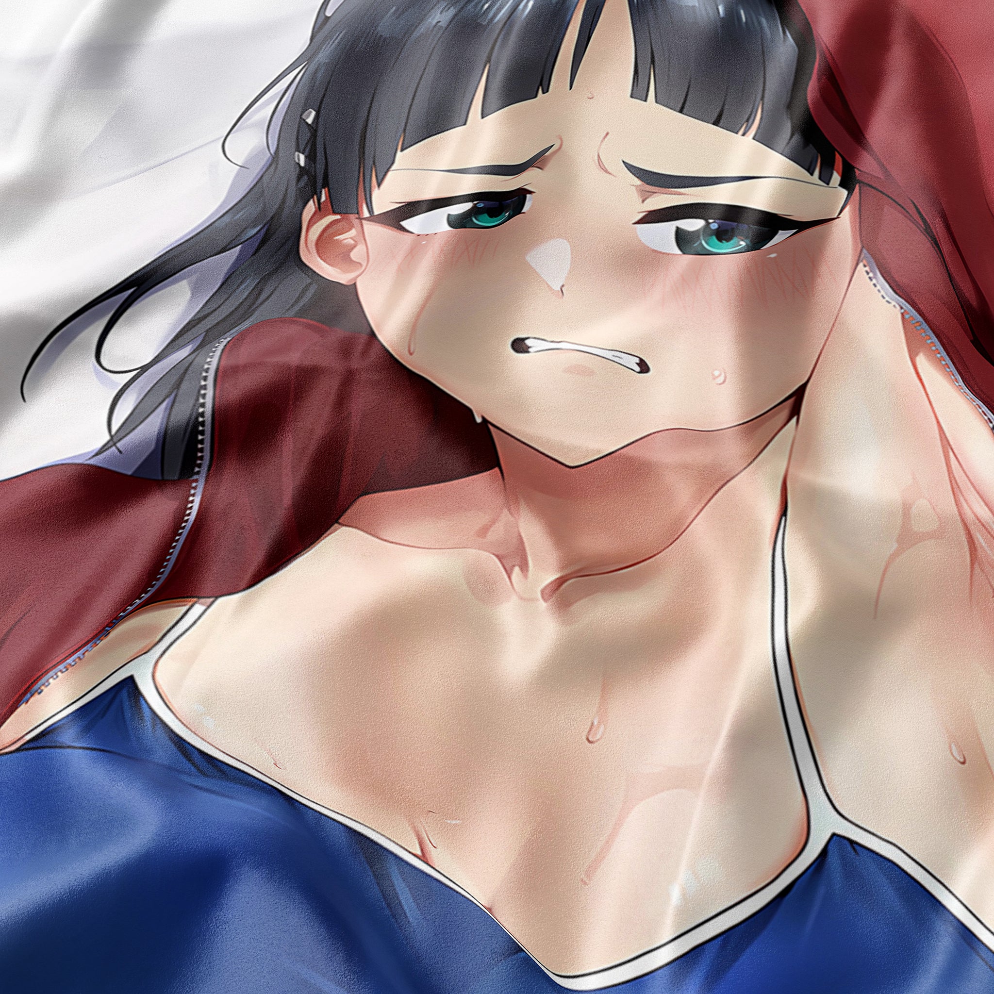 Suguha Kirigaya (Versión traje de baño escolar) - Edición Fan-Art de AnimePillow