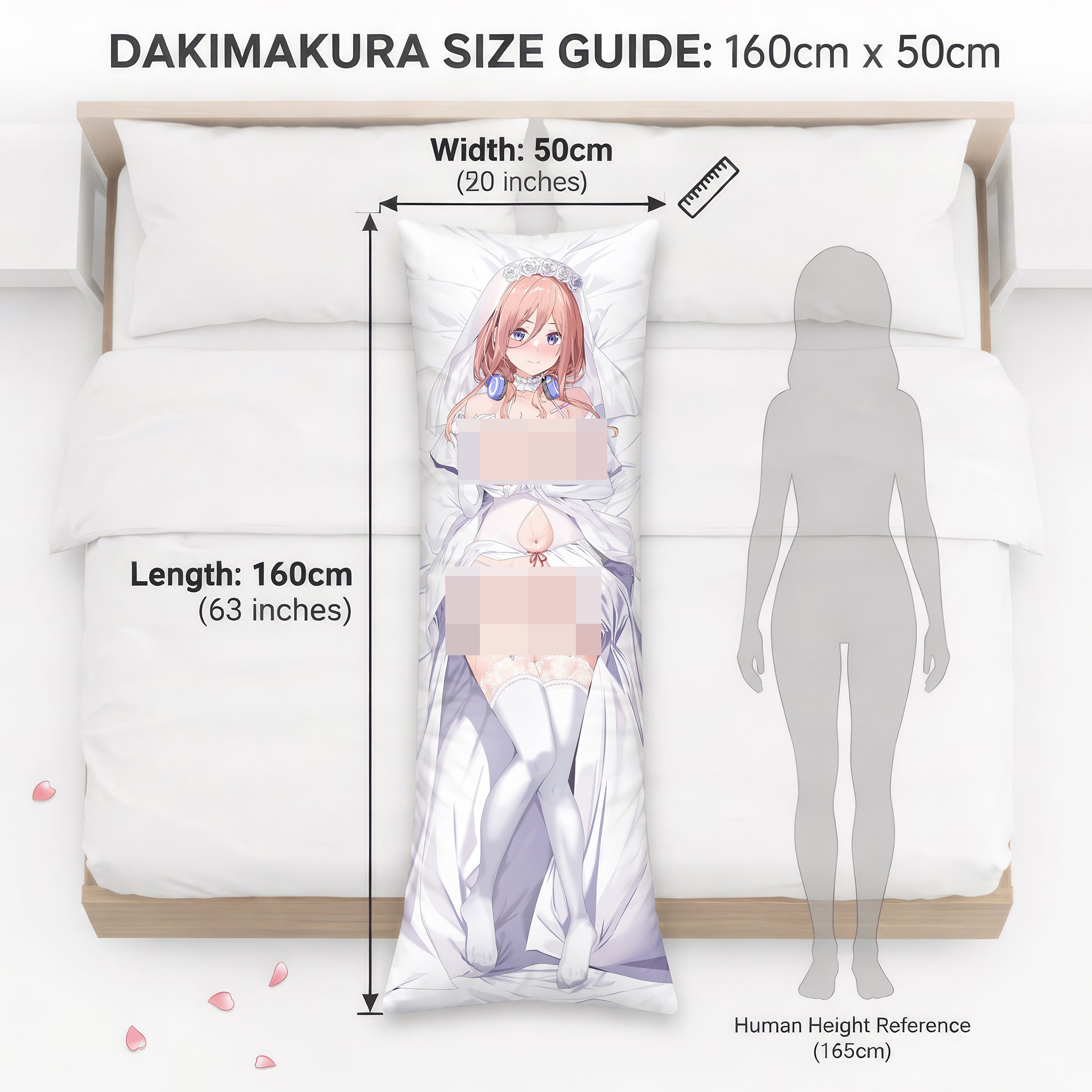 Miku Nakano (Bride Ver.2) - AnimePillow Fan-Art Edition