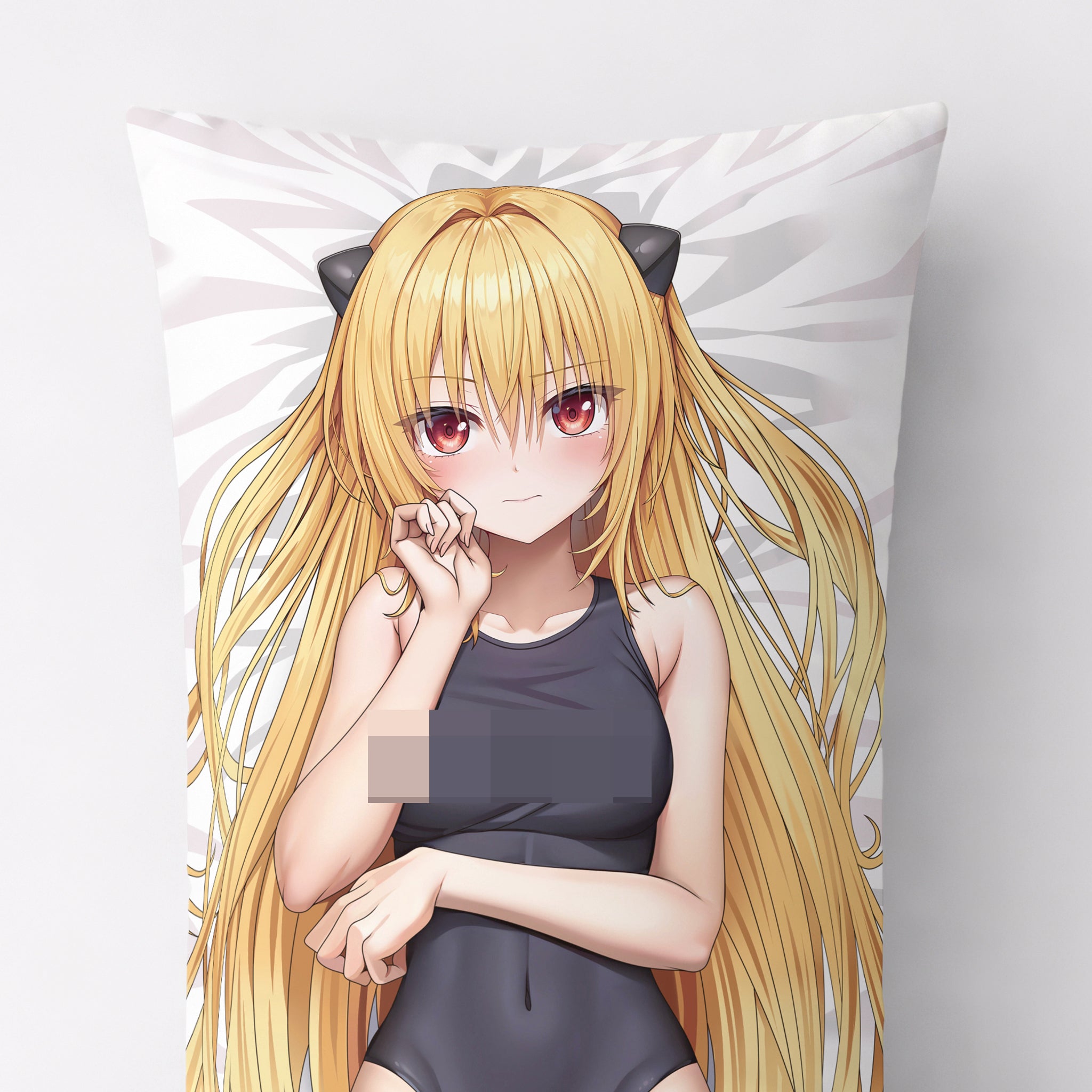 Yami-chan (Black Swimsuit & Stockings Ver.) - AnimePillow Fan-Art Edition