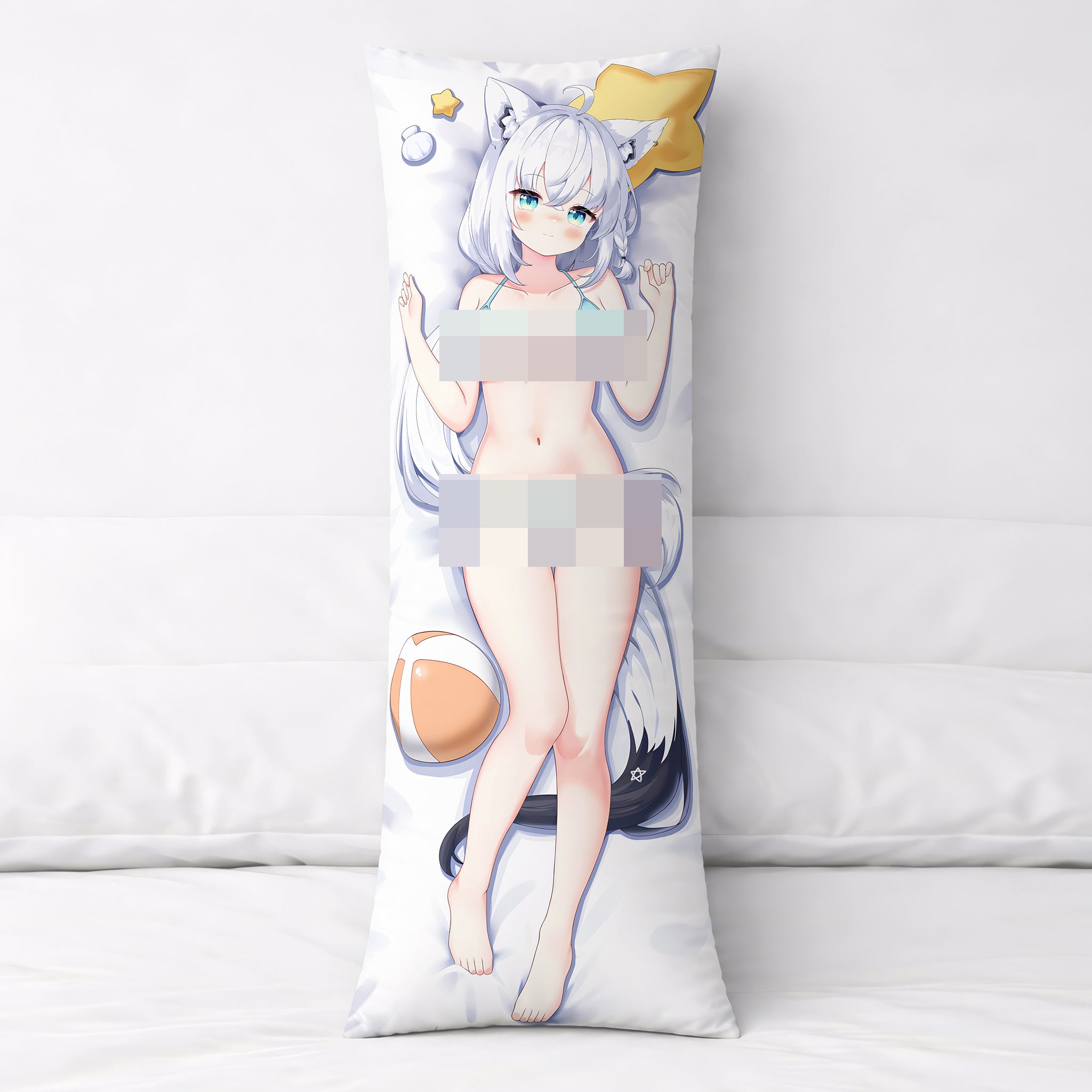 Shirakami Fubuki (Ver. Bikini) - Edición Fan-Art AnimePillow